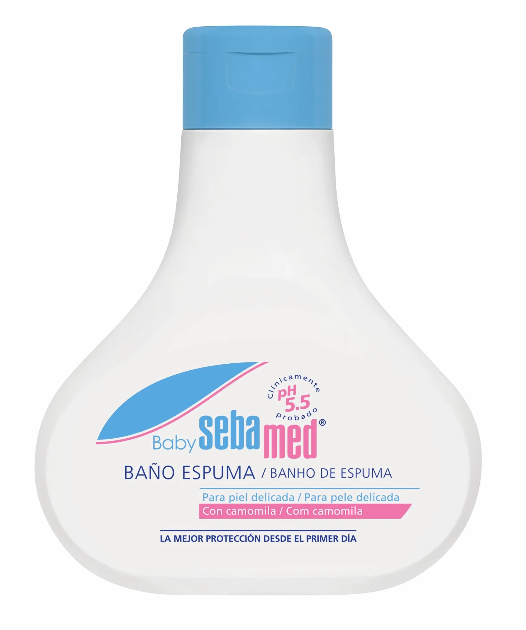 Sebamed Pianka do kąpieli dla niemowląt 200 ml - miękka pianka do kąpieli bez mydła dla wrażliwej i delikatnej skóry dziecka, odpowiednia do codziennego użytku