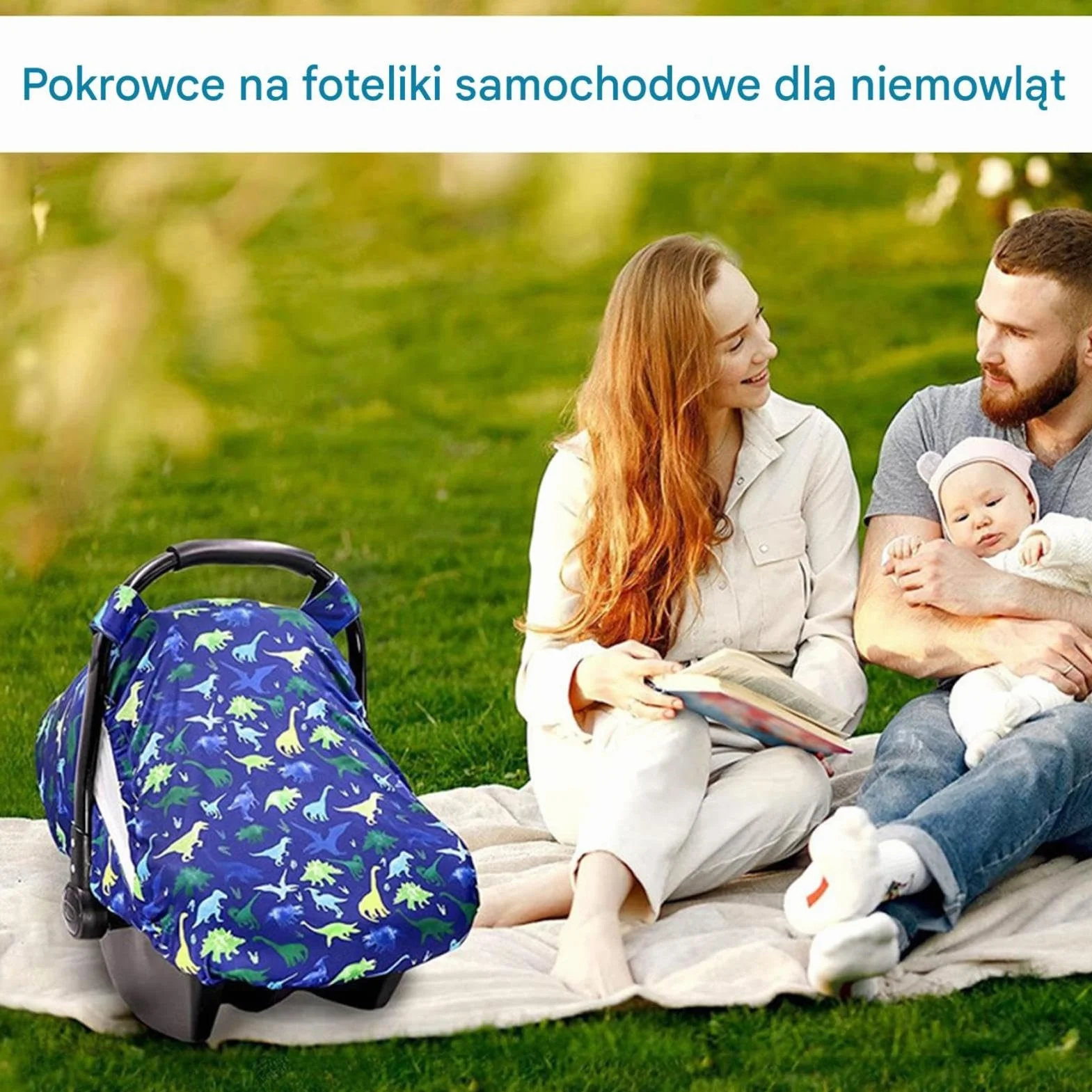 Kids Car Seat Cover, Travel Carrier Canopy, Kick Proof Protection, Double Layer Window Design, Soft & Breathable, Perfect for Boys, Girls, and Children Comfort