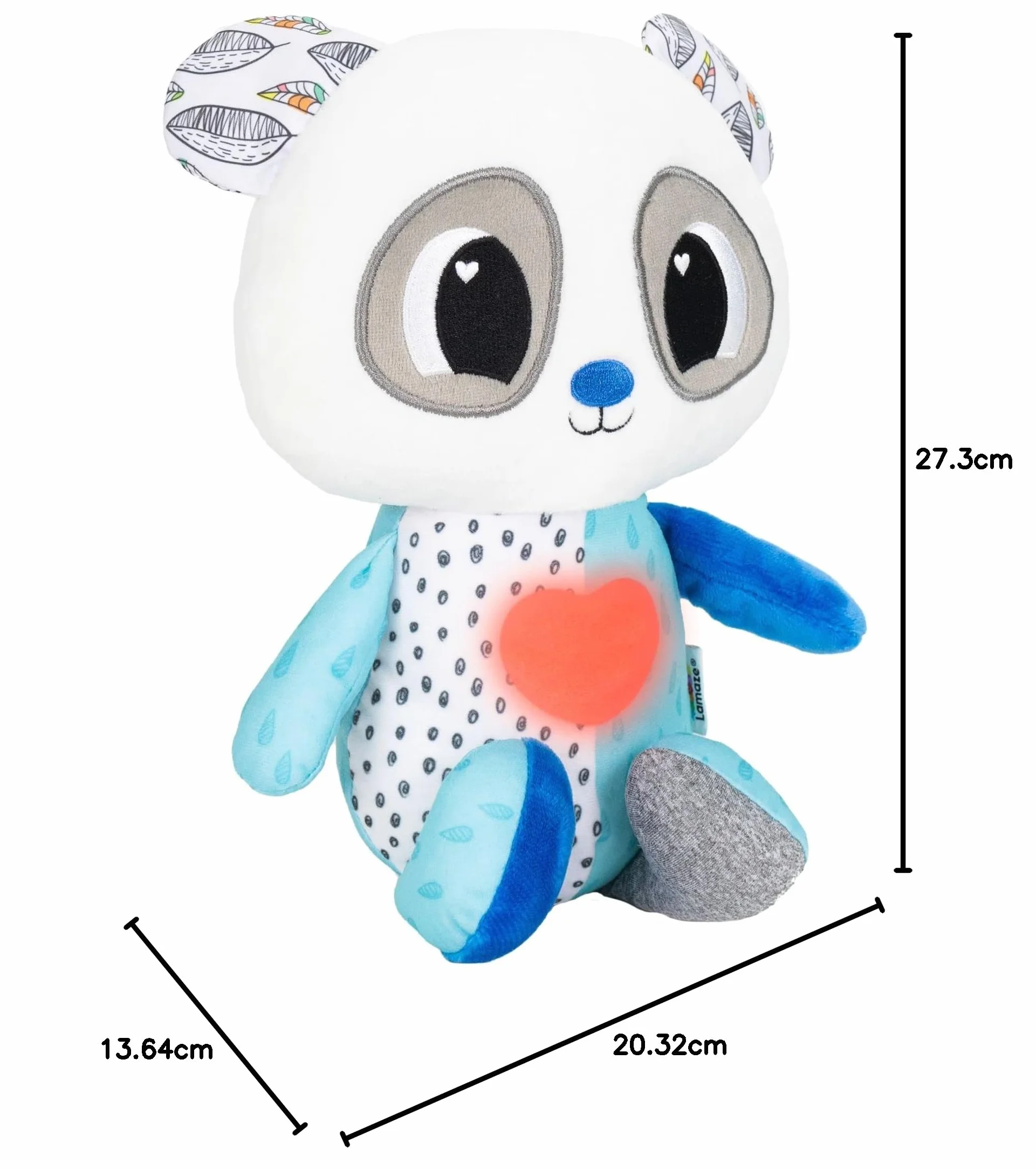Panda pulsujące serduszko