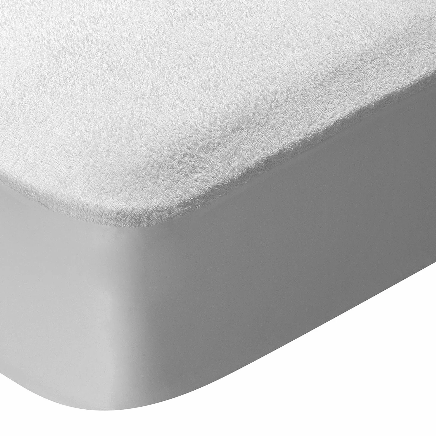 Pikolin Home - Wodoodporny ochraniacz na materac frotte i oddychający, chłonny, certyfikat Oeko-Tex, na łóżeczko dziecięce 70, wysokość do 32 cm, nakładka na materac 70 x 140 cm