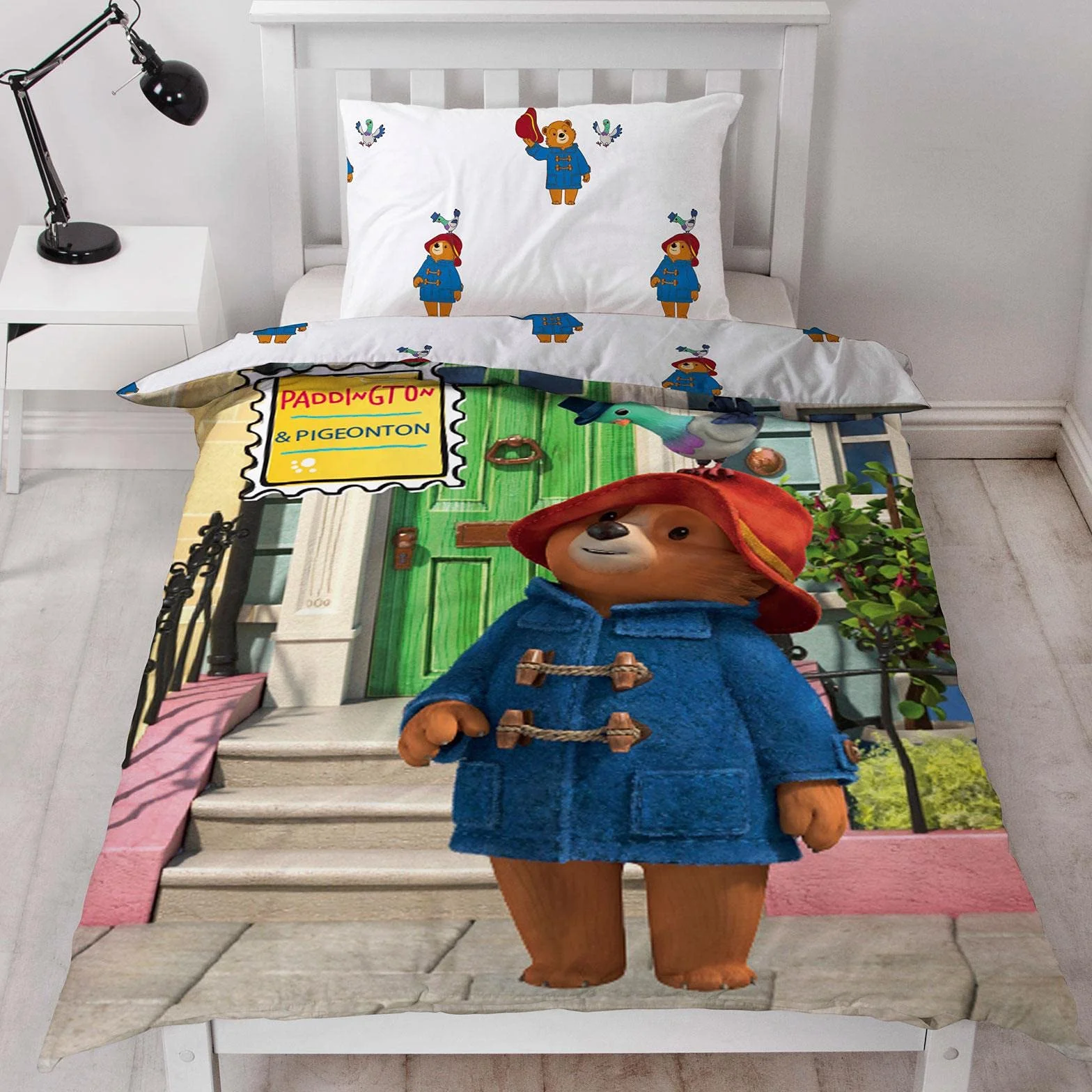 Paddington Bear Przyjaciele zestaw poszewek na kołdrę
