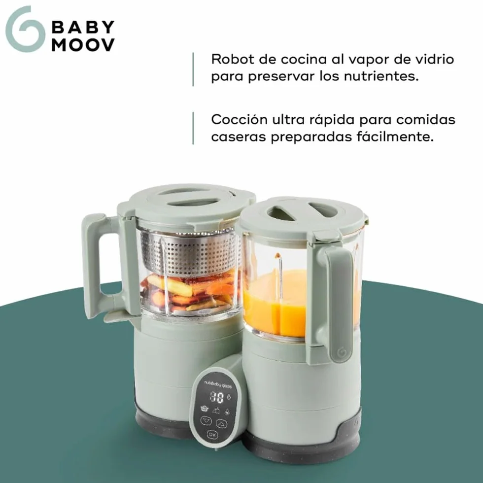 Babymoov Nutribaby Glass parowar dla niemowląt