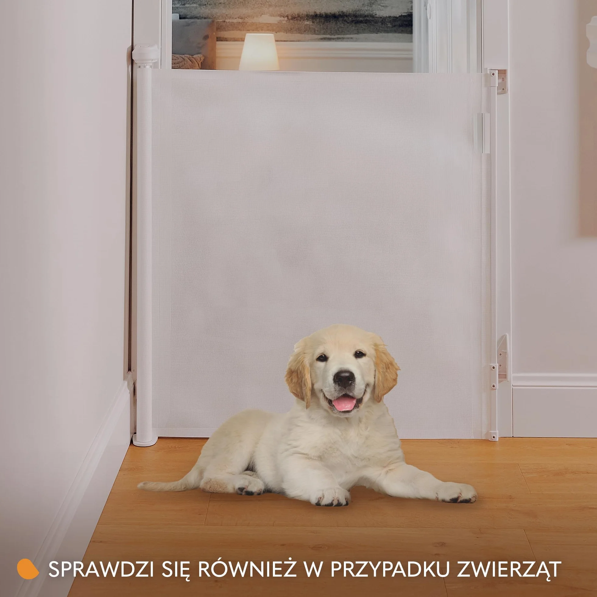 LIONELO THEA Regulowana Rozwijana Bramka Ochronna do Montażu do Drzwi, na Schodach w Korytarzu, Otwór do 140 cm, Barierka Roleta Zabezpieczająca dla Dzieci, 3 Zestawy Montażowe (Czarny)