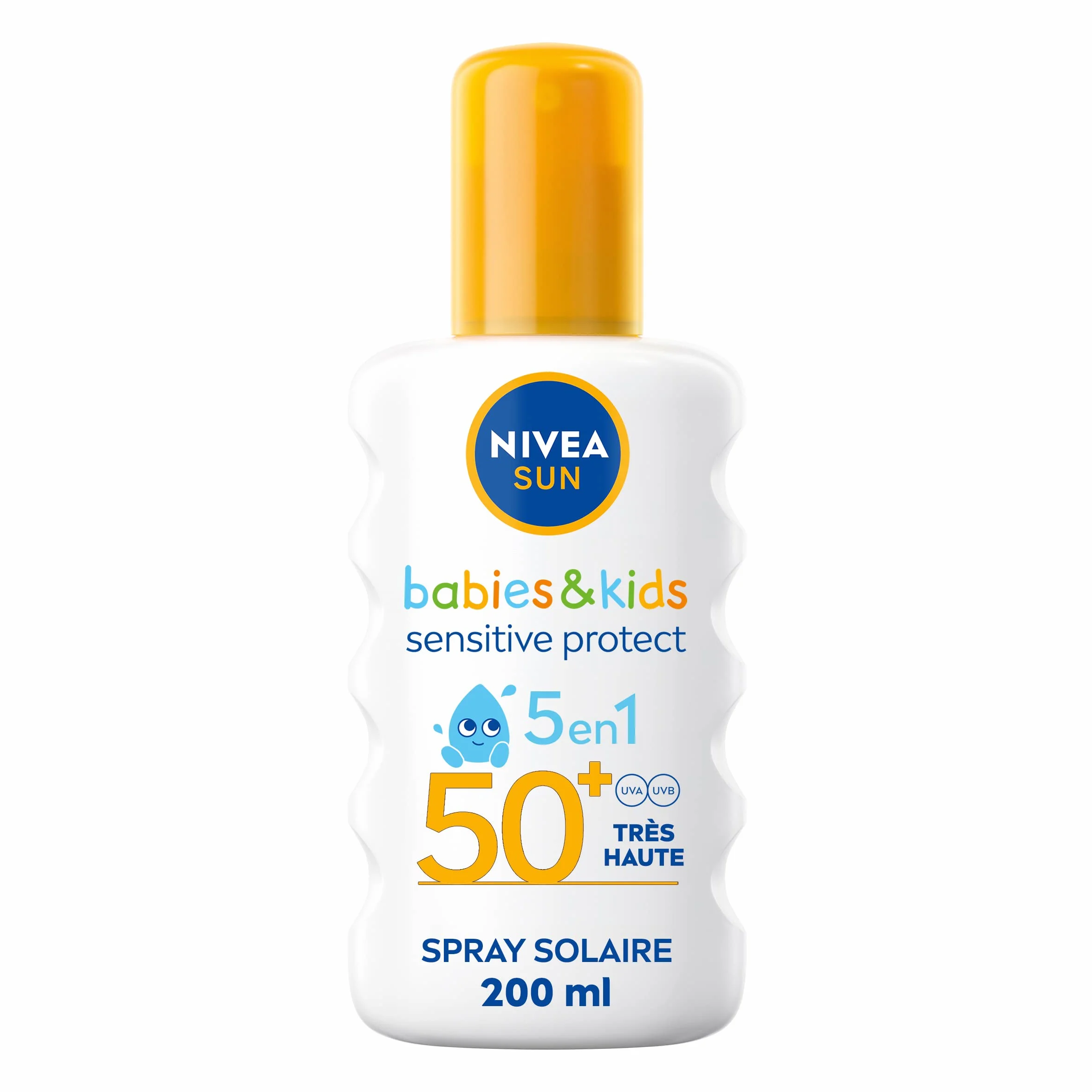 NIVEA Sun spray ochronny Kids Sensitive Protect/Play FPS 50+, 200 ml