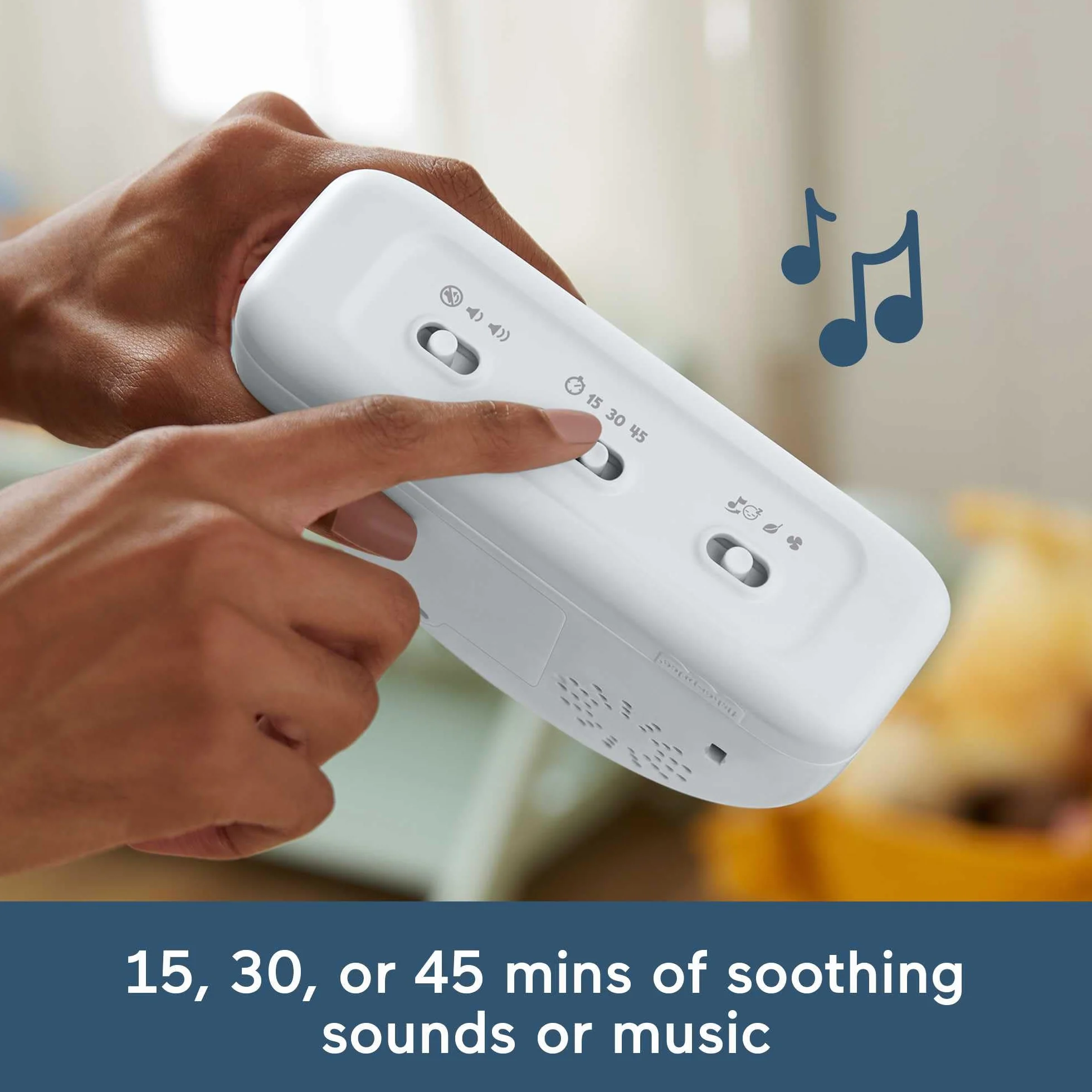 Fisher-Price Uspokajacz Świecąca Tęcza z muzyką i światełkami dla dzieci od narodzin, HGB91