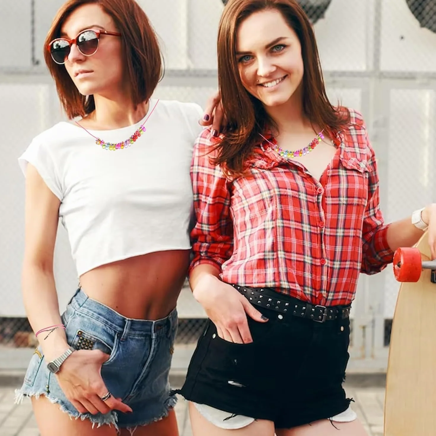 Akcesoria w stylu lat 90., łańcuszek na smoczek, łańcuszek na smoczek, naszyjnik, tatuaż choker, łańcuszek z 90, sznurek woskowy, dekoracyjny smoczek z pereł, plastikowy łańcuszek na smoczek, na