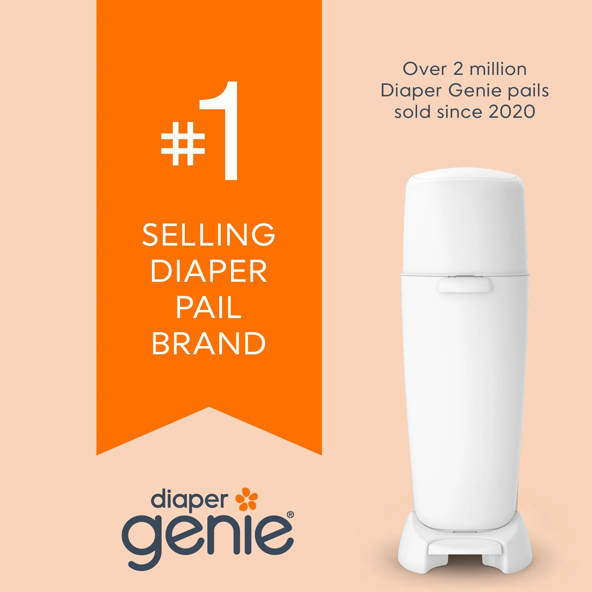 Playtex Diaper Genie zapasowy zestaw upominkowy - pieluchy 2160 - idealny do listy zakupów dla niemowląt...