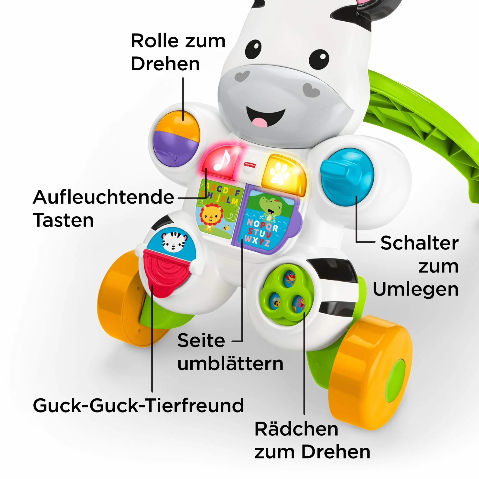 Fisher-Price HBW56 zebra Walker-GE