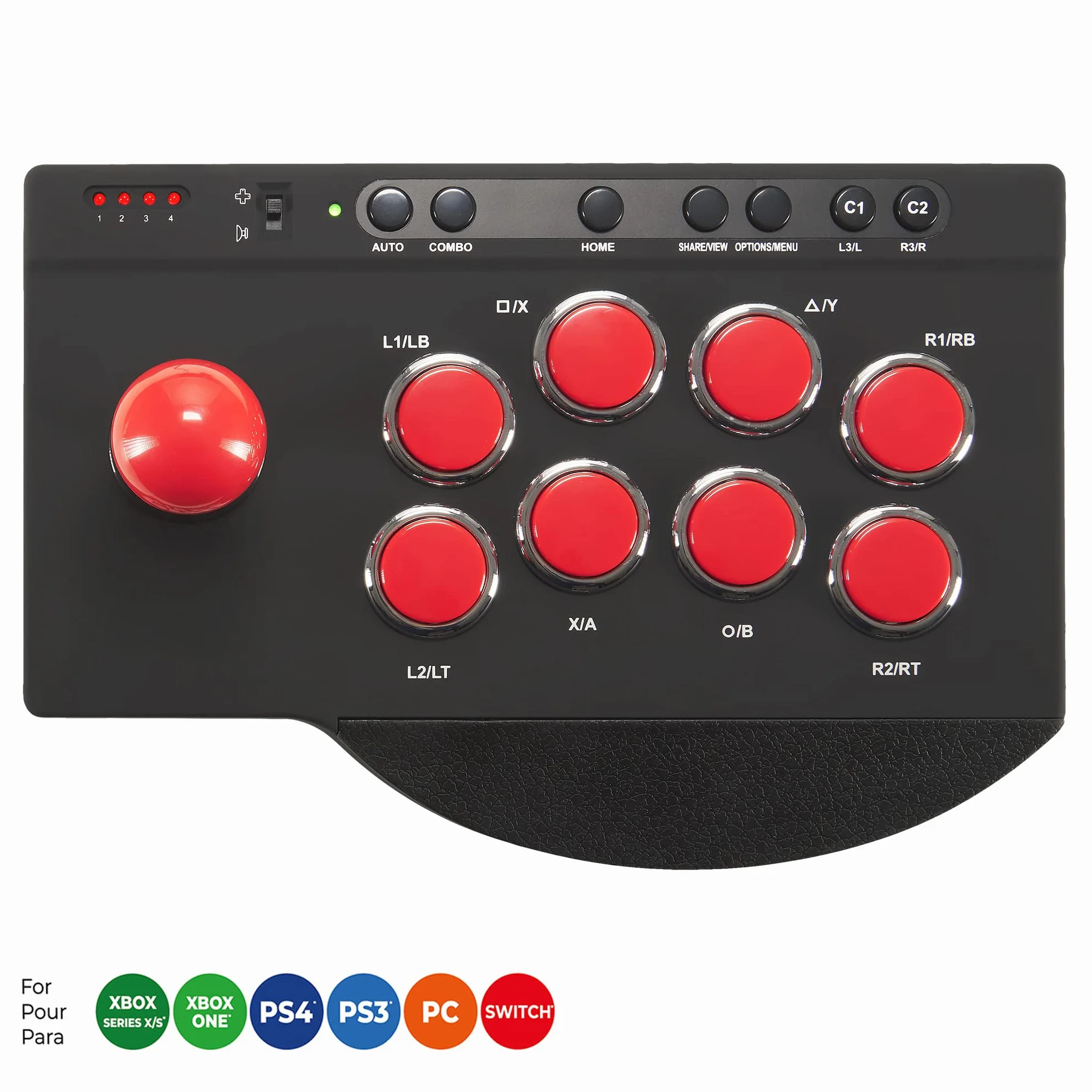 Subsonic Arcade Stick (Ps4/Ps3/Xbox/PC/Switch)