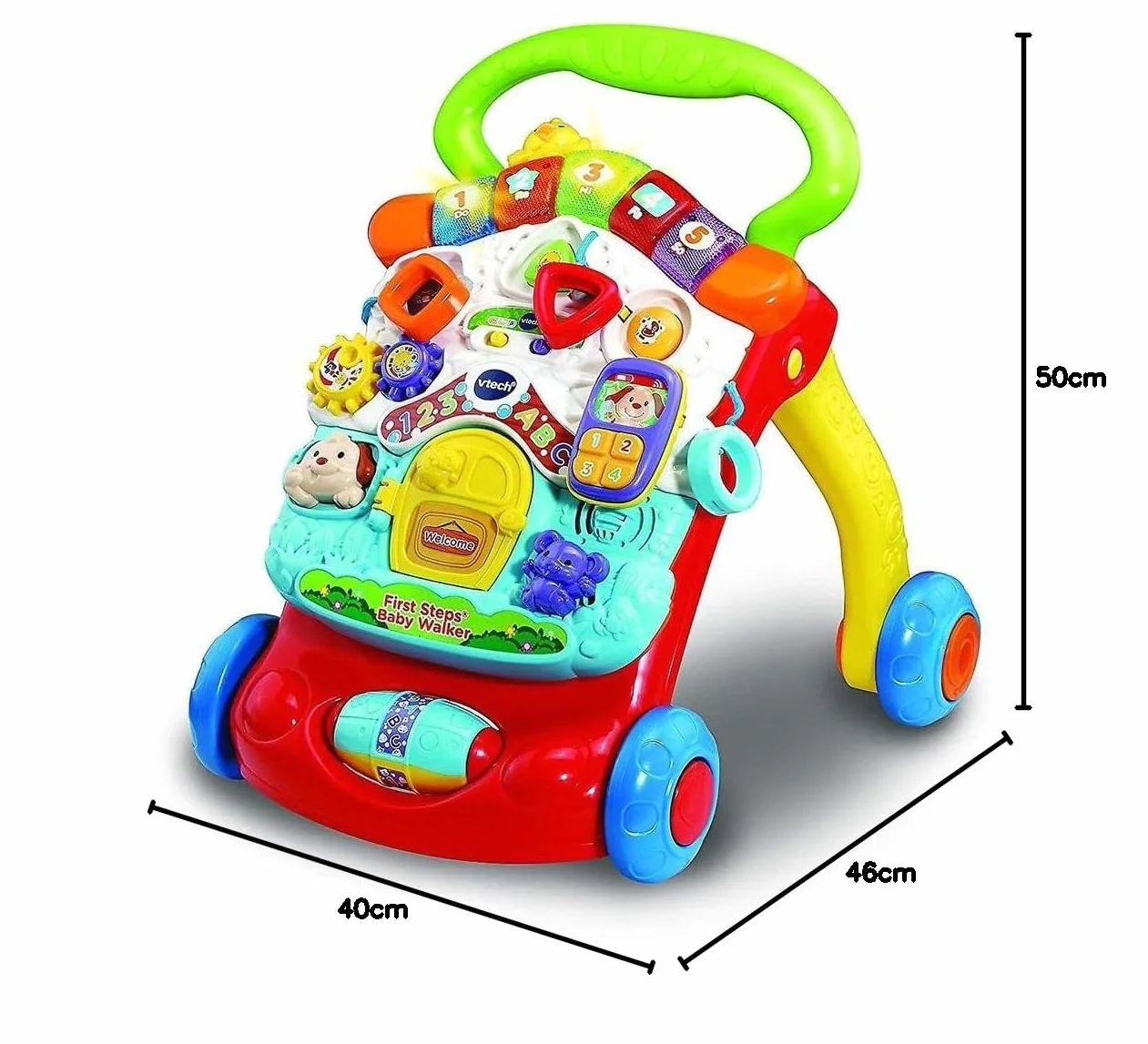 Vtech 505603 chodzik dla niemowląt, wielokolorowy
