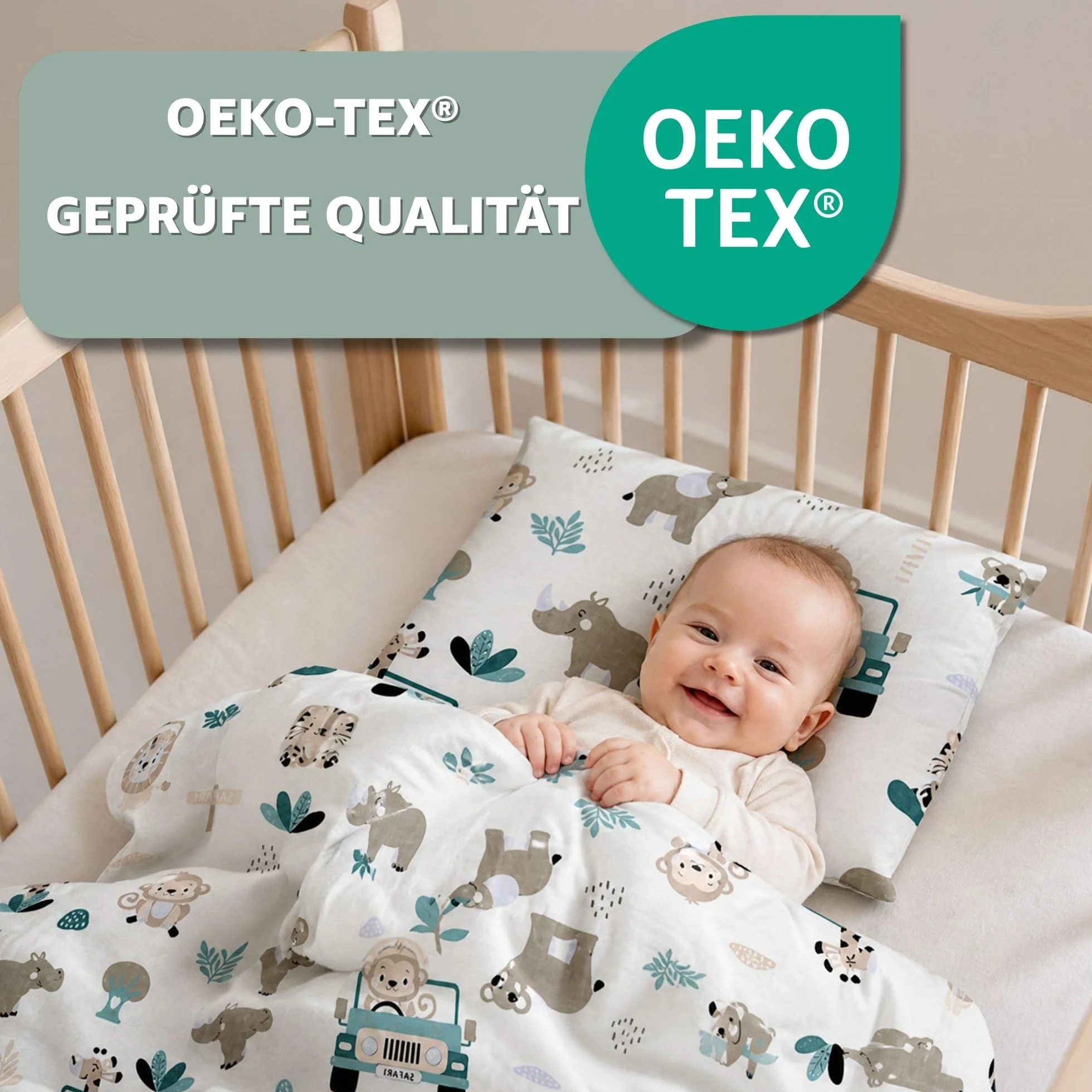 Komplet pościeli dziecięcej 90 x 120 cm - Zestaw pościeli dla dzieci z poduszką i kołdrą 40x60 miś