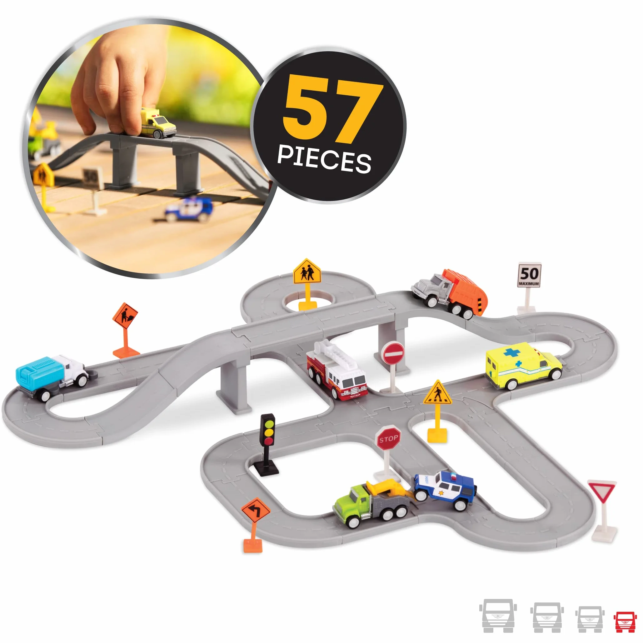 Zestaw Driven Pocket do bezpiecznego czyszczenia i czyszczenia, 57 części, (78178), wielokolorowy (1)