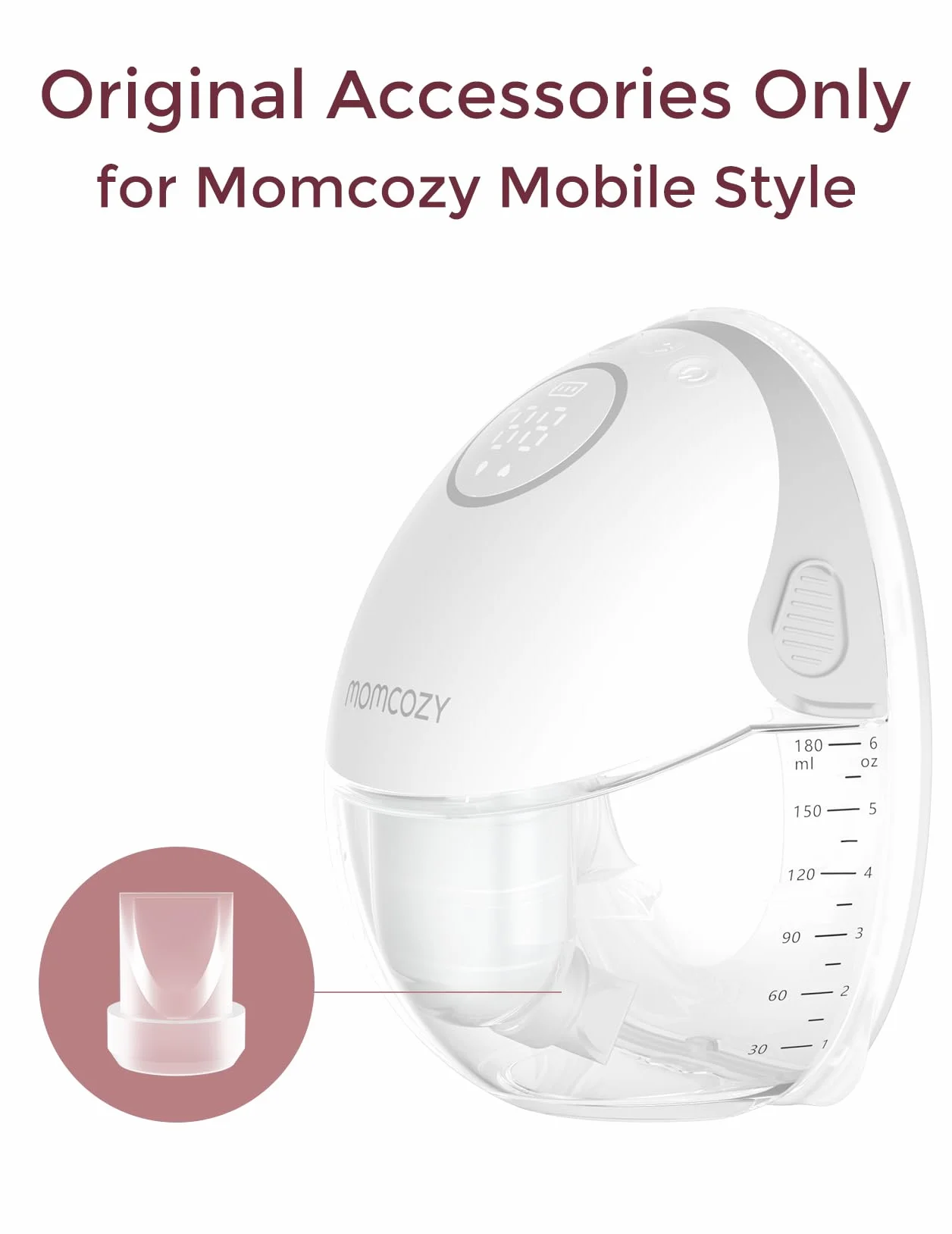 Momcozy Mobile Style™ Valves Original Mobile Style™ akcesoria zamienne do laktatora, 4 szt