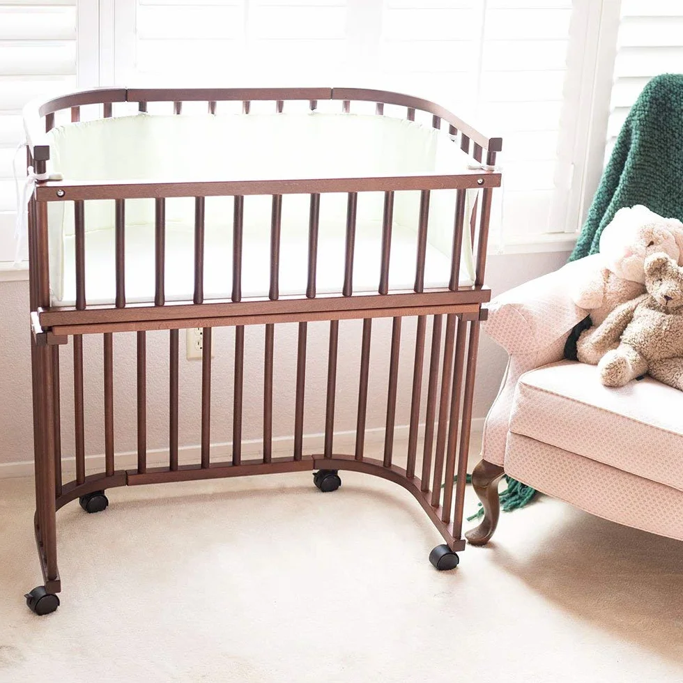 Babybay 100401 Zestaw Kółek do Łóżka oraz Wózka, 4 Sztuki, Czarny