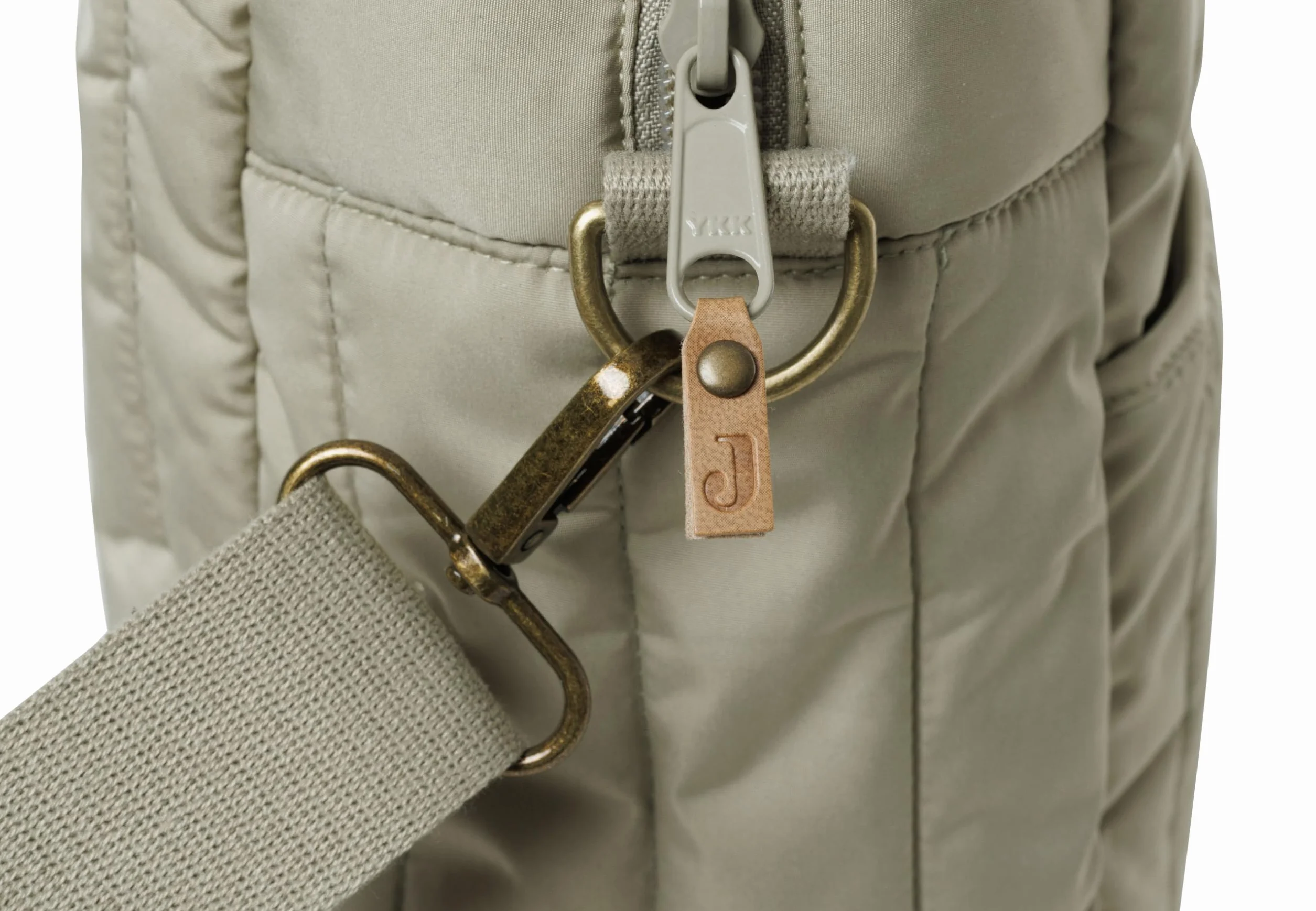 Jollein Torba do przewijania Puffed Moos – Olive Green – odporna na działanie wody – torba do wózka dziecięcego – wielofunkcyjna – oliwkowa zieleń, olive green, Współczesny