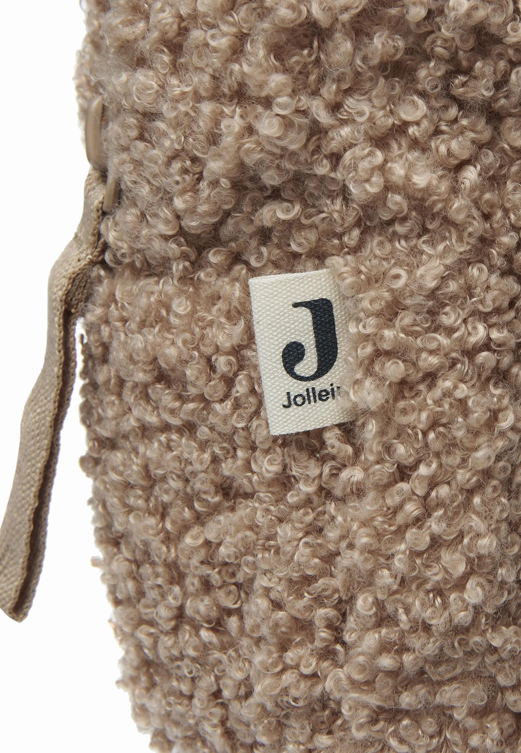 Jollein 053-577-66067 torba do pielęgnacji torebeczki na podróż Boucle/kokarda Biscuit, biszkopt, Boucle torba na pieluchy/kosmetyczka/organizer