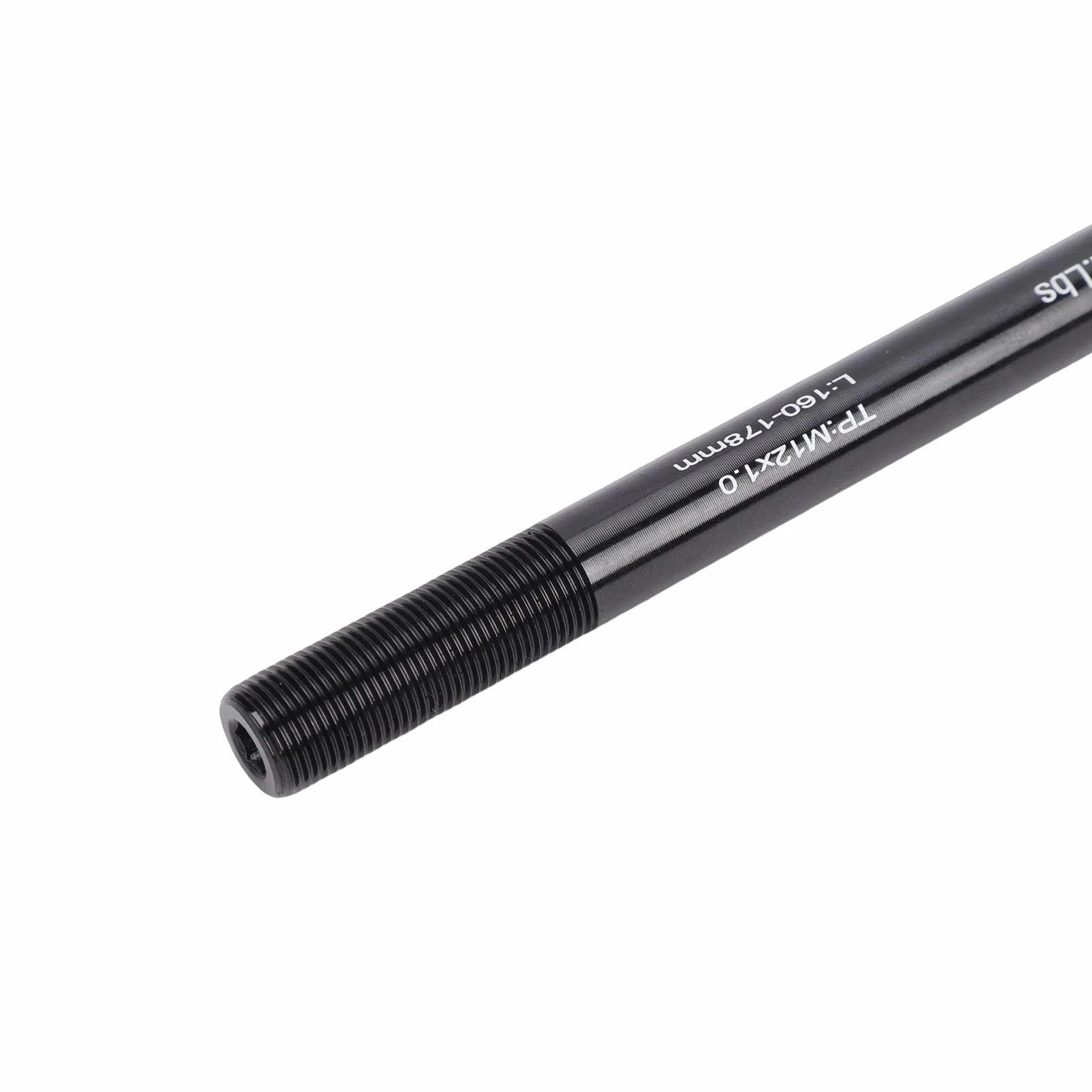 Jiawu Oś Przelotowa do Przyczepki Rowerowej, Regulowany wał ze Stopu Aluminium ze Stali Nierdzewnej, Adapter Osi Przelotowej, Adapter do Zaczepu Przyczepki Rowerowej Rowerów Szosowych i Górskich 135