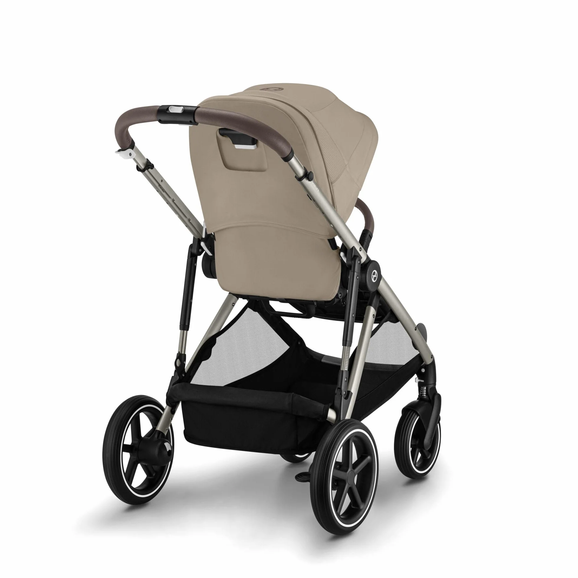 CYBEX Gold wózek dziecięcy GAZELLE S, Od urodzenia do ok. 4 lat, Max. 22 kg (tryb pojedynczy) / 2x 22 kg (tryb duo), System All-in-1 z 20+ konfiguracjami, Almond Beige