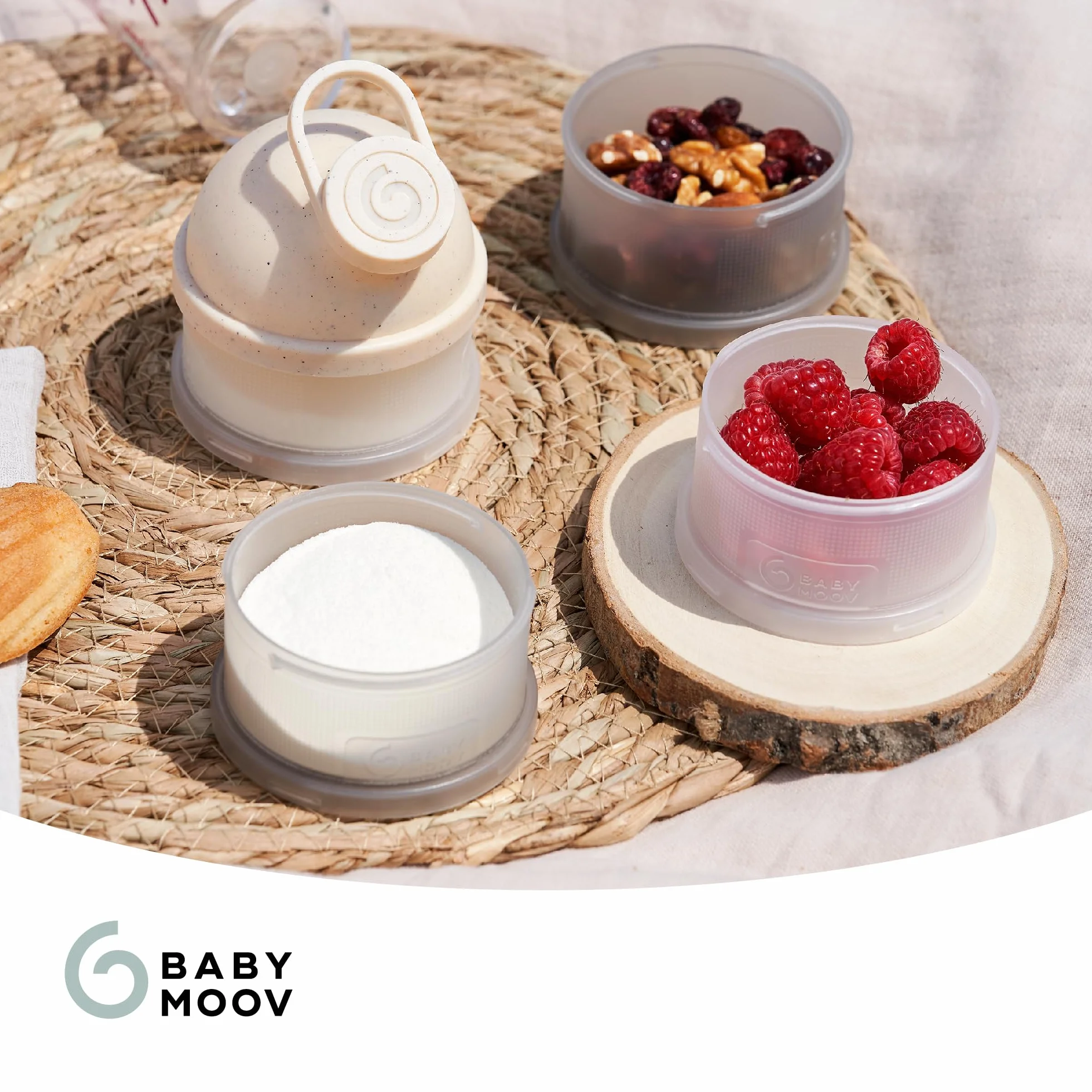 Babymoov Puszki na mleko Babydoses, Beżowy
