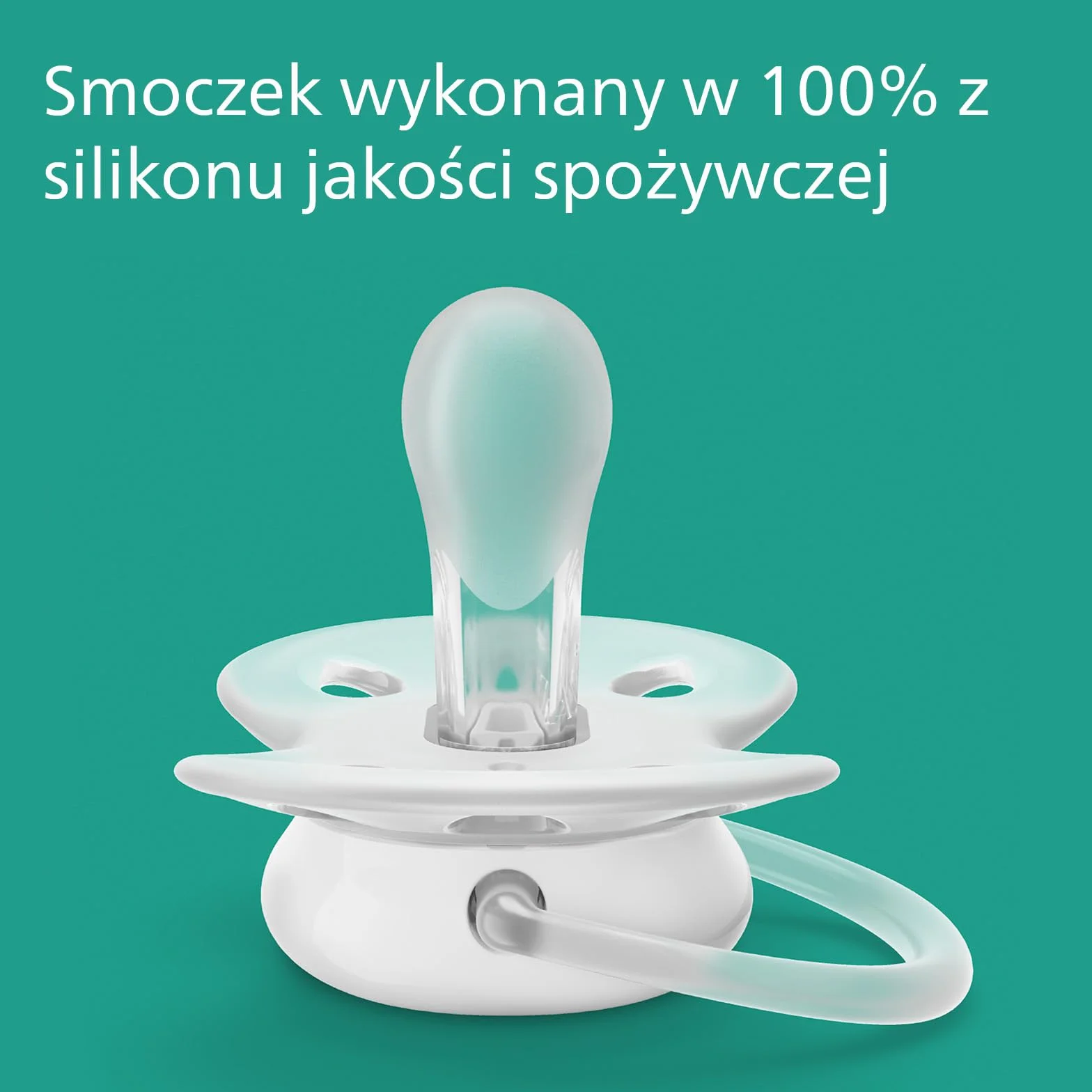 Philips Avent Smoczek Ultra Soft - 2x miękki i elastyczny smoczek dla dzieci w wieku 6–18 miesięcy bez bisfenolu A, z etui ze sterylizatorem (model SCF091/33)