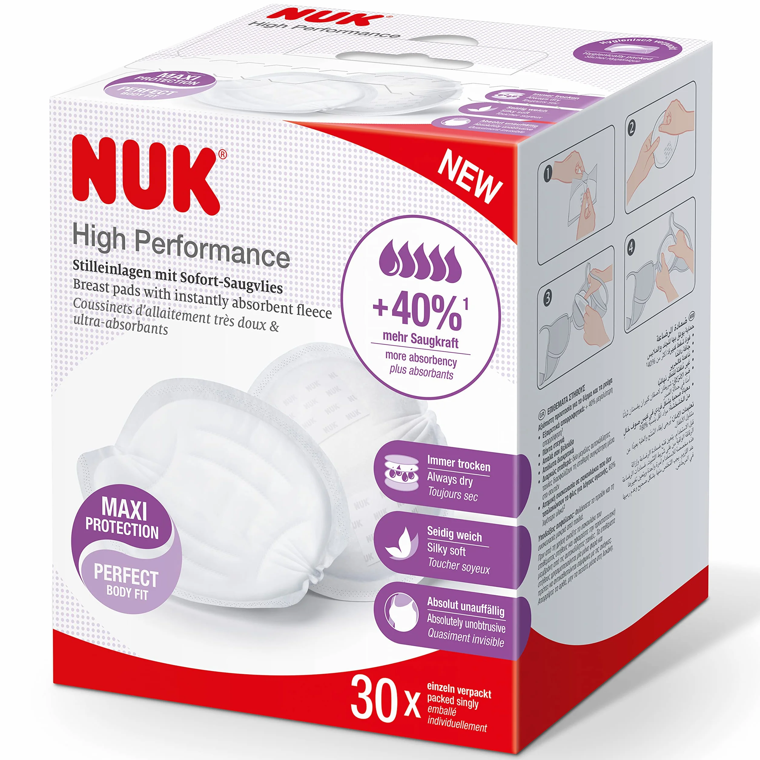 NUK NUK High Performance Breast Pads