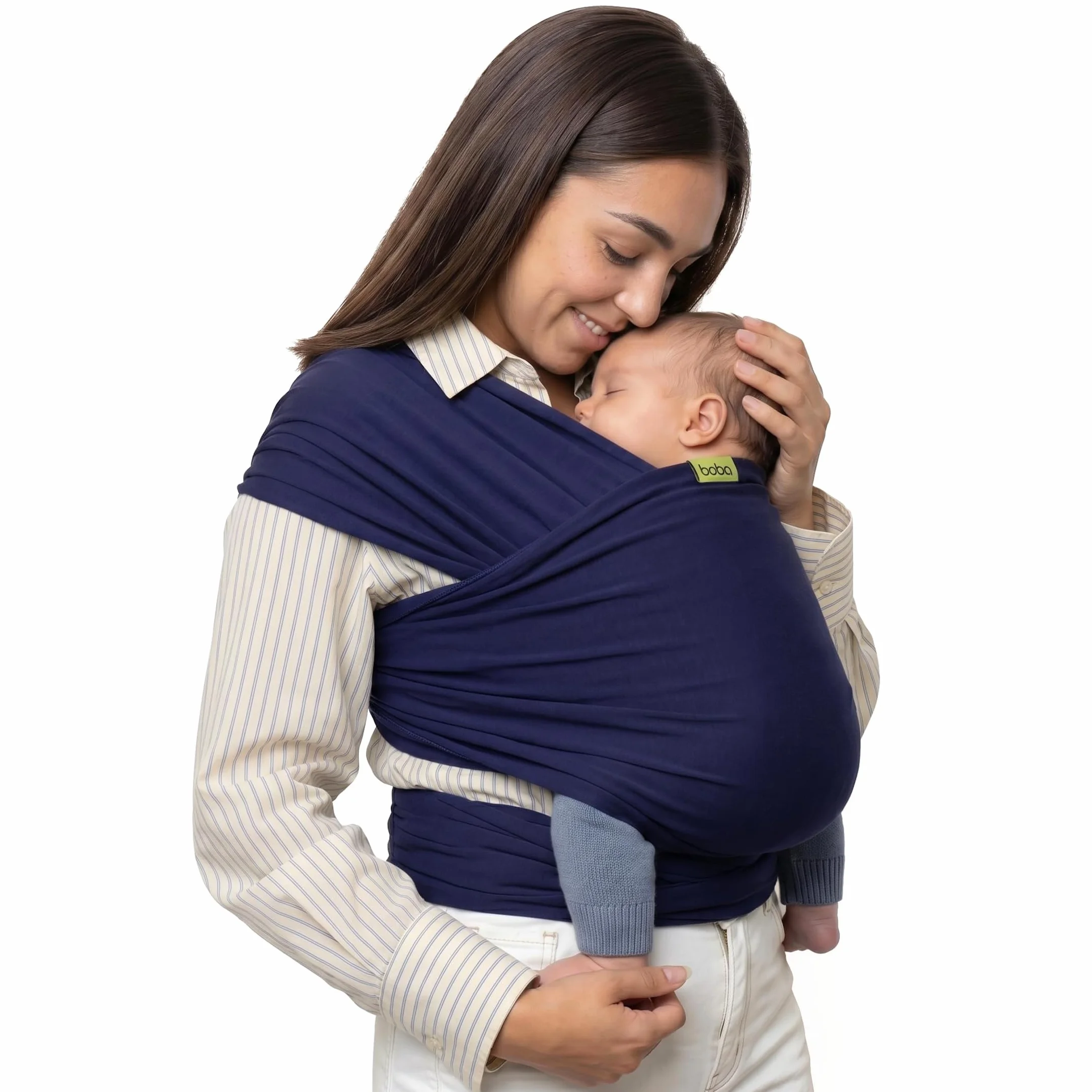 Boba Wrap Ergonomiczne elastyczne nosidełko dla niemowląt (granatowy)
