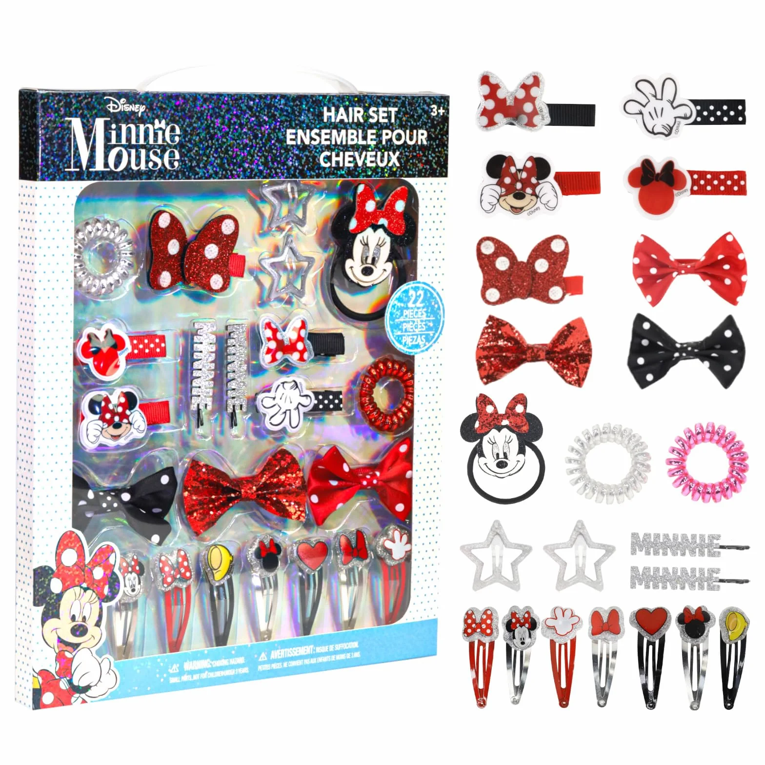 Disney Minnie Mouse Akcesoria do Włosów dla Dziewczynek