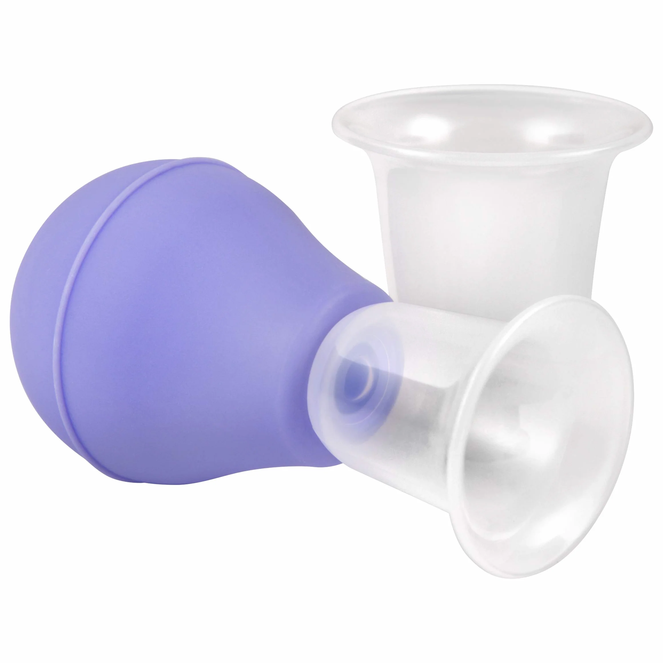 Lansinoh Latch Assist Nipple Everter with Case for Breastfeeding mums, offers temporary correction of flat or inverted nipples, 2 size cones within the pack and hygienic carry case