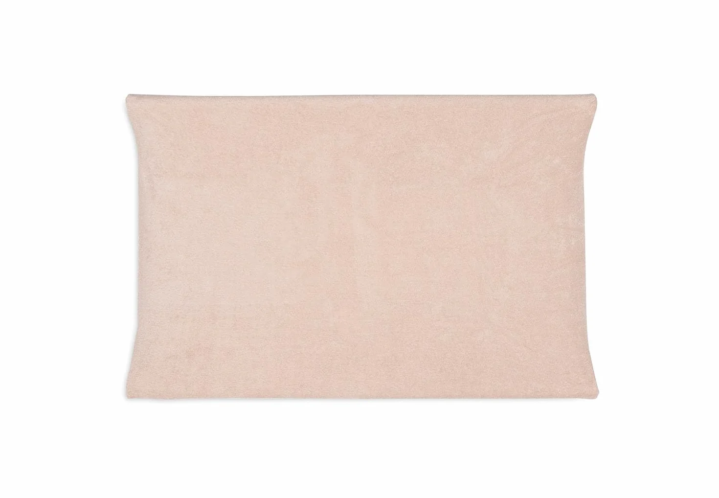 Jollein Pokrowiec na przewijak - Wild Rose - 2 sztuki w opakowaniu - 50 x 70 cm - bawełna frotte - poszewka na poduszkę do przewijania - brudny róż
