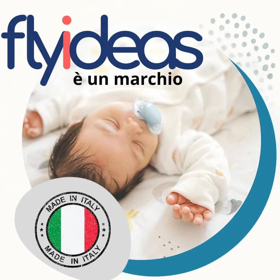Flyideas Prześcieradło z Gumką do łóżeczka Dziecięcego 60 x 120 cm, 100% Bawełna, dla Niemowląt, Pościel dla Niemowląt, Rozmiar: 120 x 60 cm