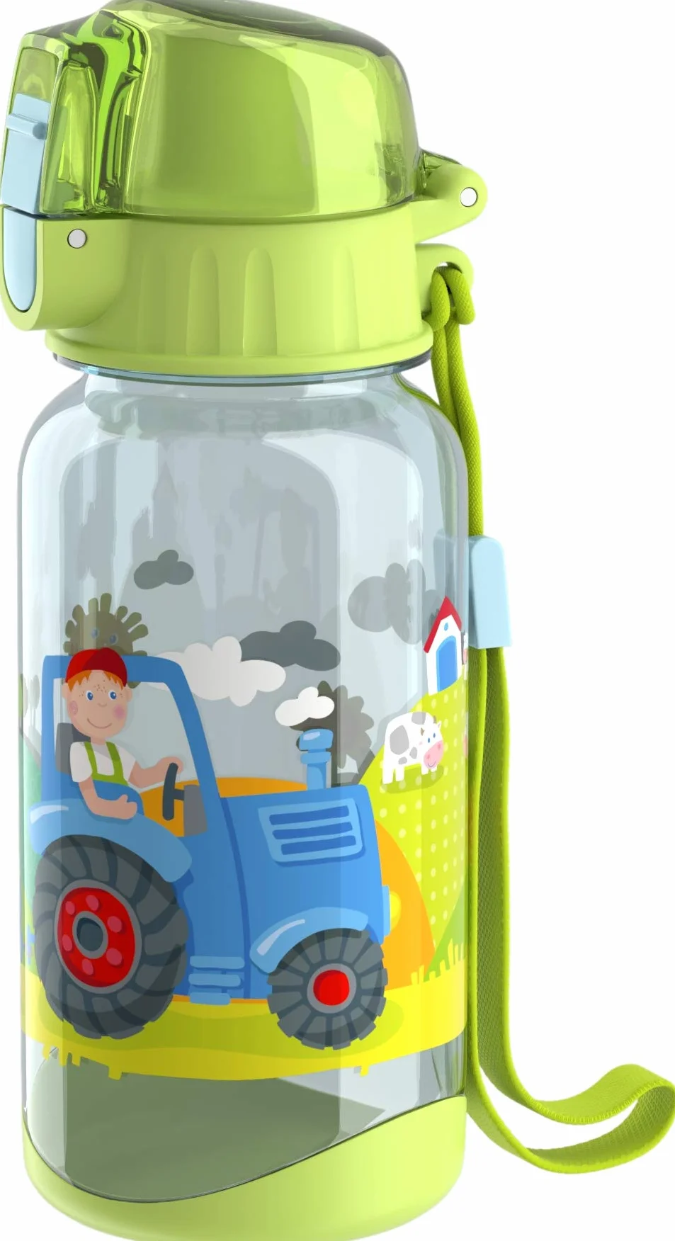 Haba Traktor Bidon, Jasnozielony, 400 Ml, 304486