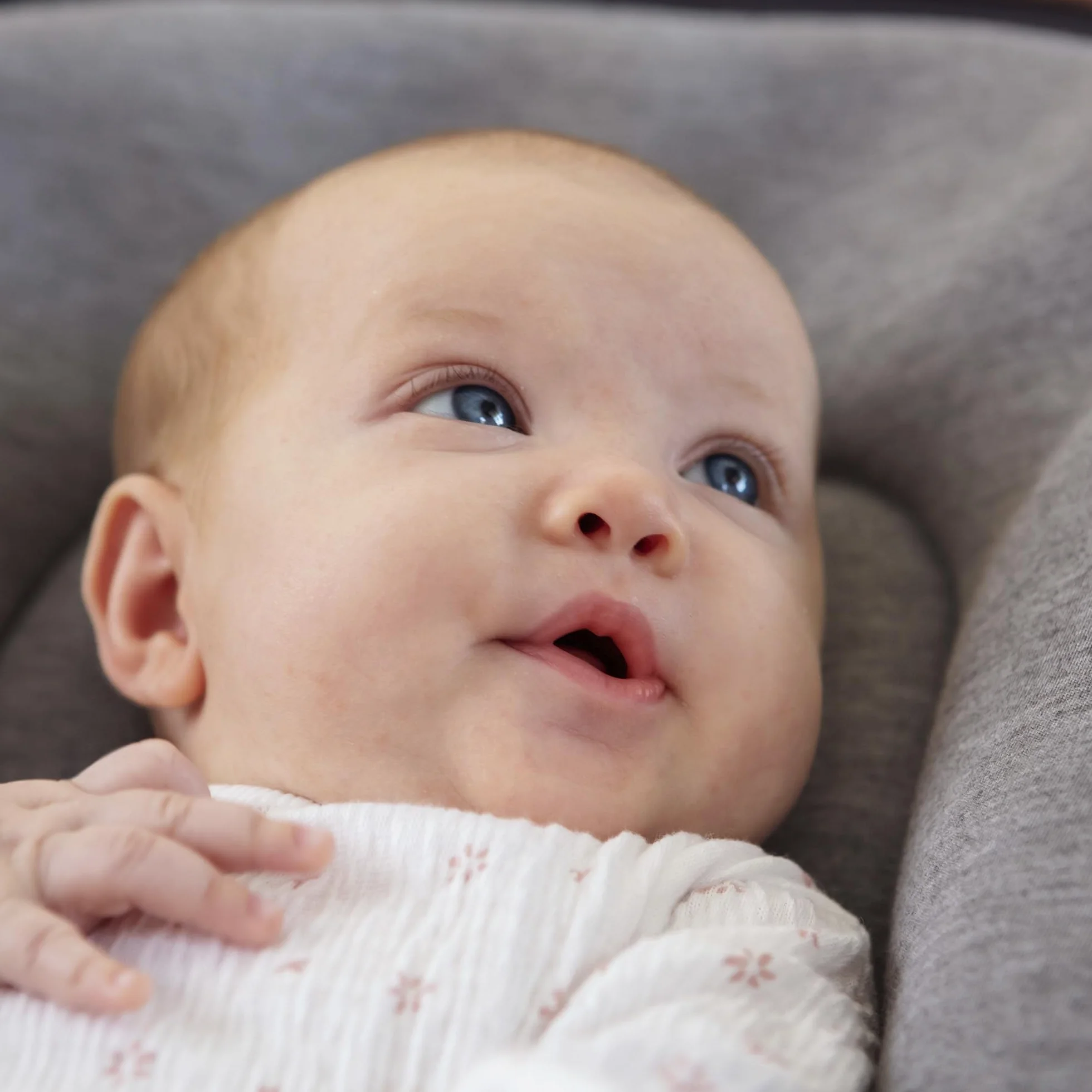 Maxi-Cosi Leżaczek Kori 2 w 1, lekki bujaczek z przytulną wkładką dla niemowląt, 0–9 kg, Essential Grey