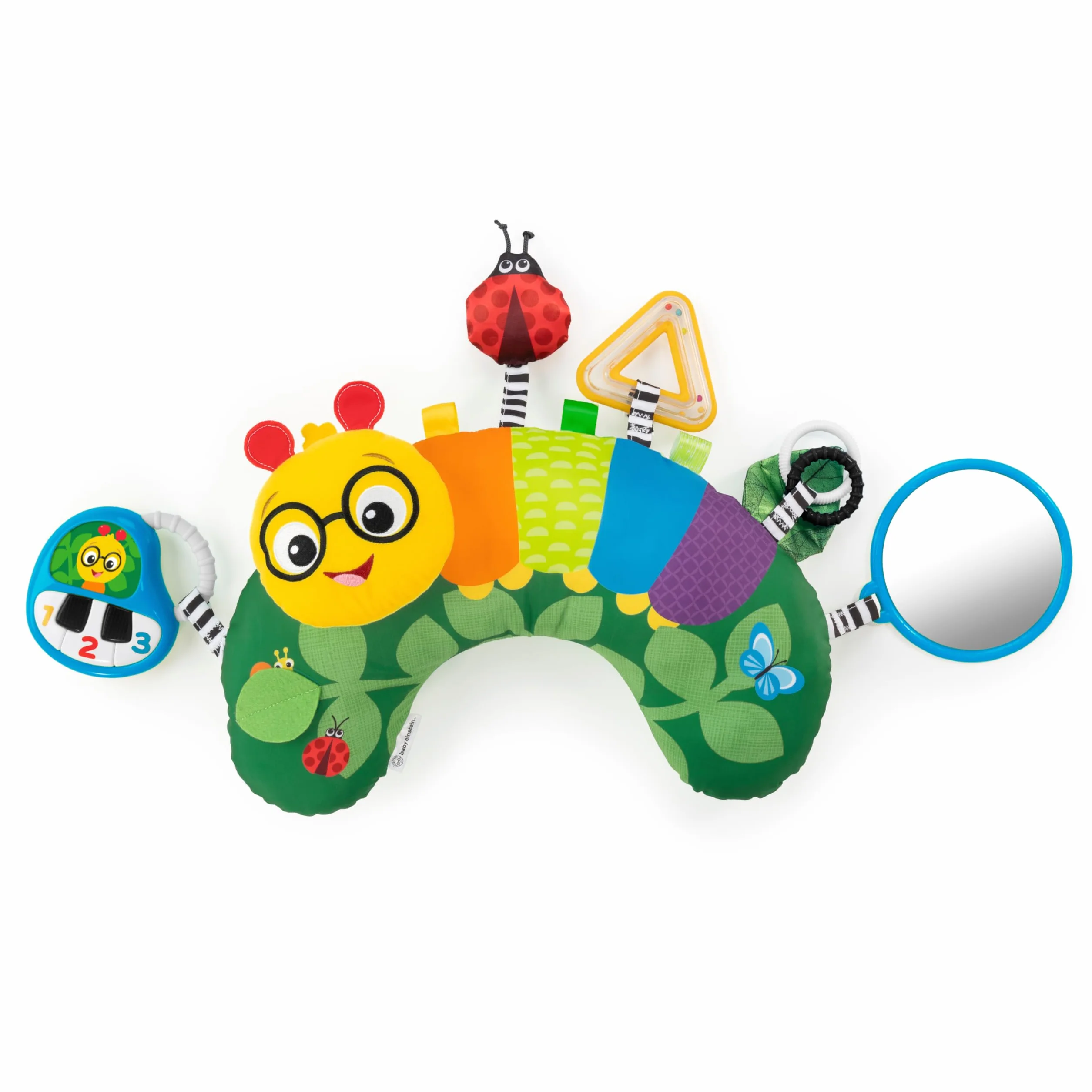 Baby Einstein, Cal-a-Pillow poduszka do aktywności na brzuchu, multisensoryczna, od 0+ miesięcy