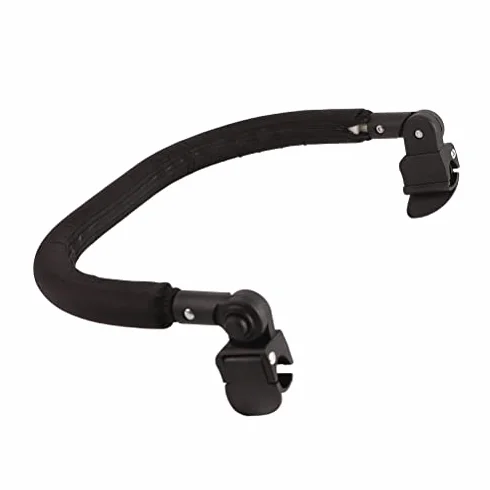 KIMISS Universal Baby Stroller Strollail Podłokietnik - Regulowany Akcesorium na Zderzak dla Babyzen Yoyo Wózki, Wygodne i Koncentrujące się na Bezpieczeństwie Projekt (BLACK)