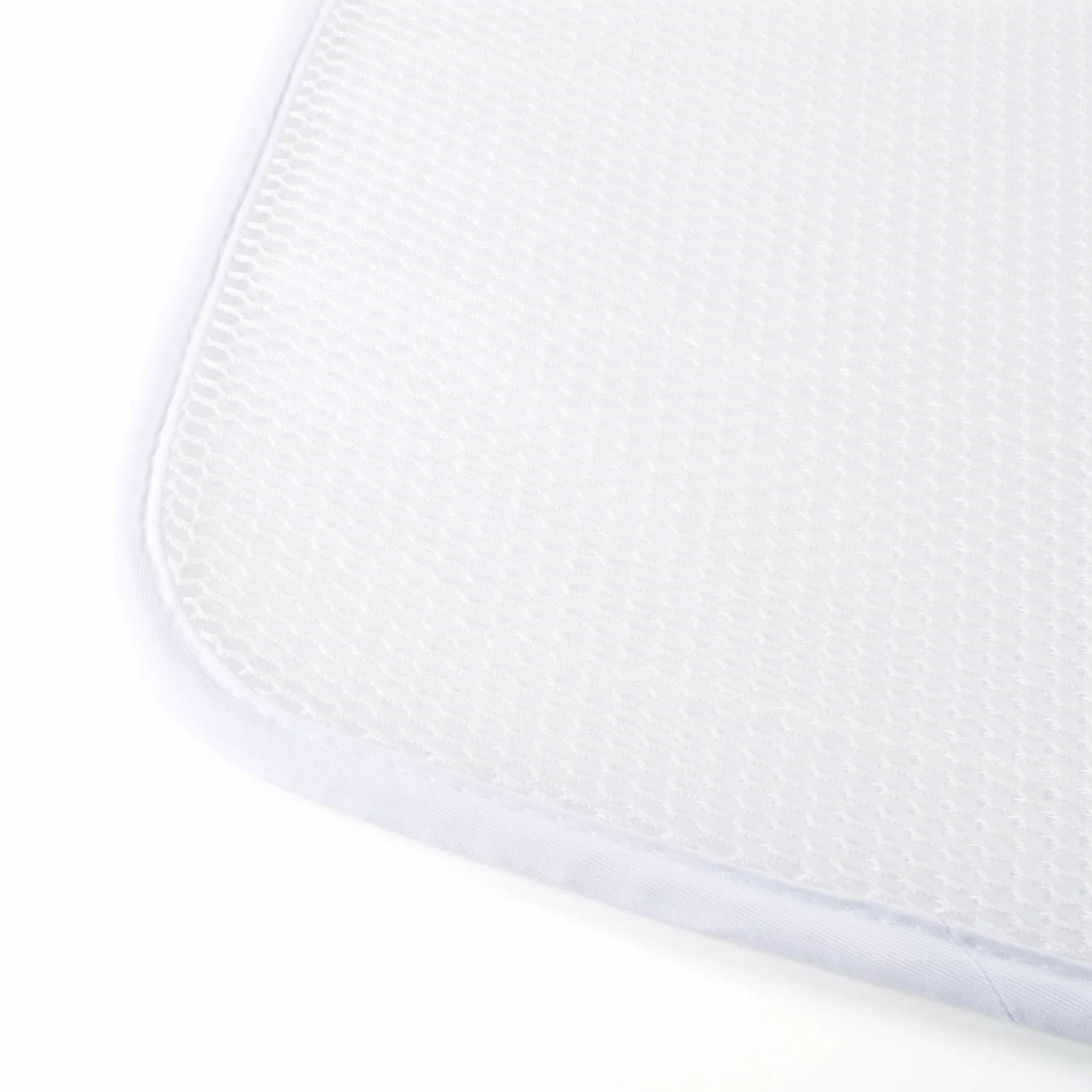 AEROSLEEP Bezpieczny dla snu ochraniacz na materac - zapewnia dziecku swobodne oddychanie - struktura plastra miodu 3D - 120 x 60 cm - biały