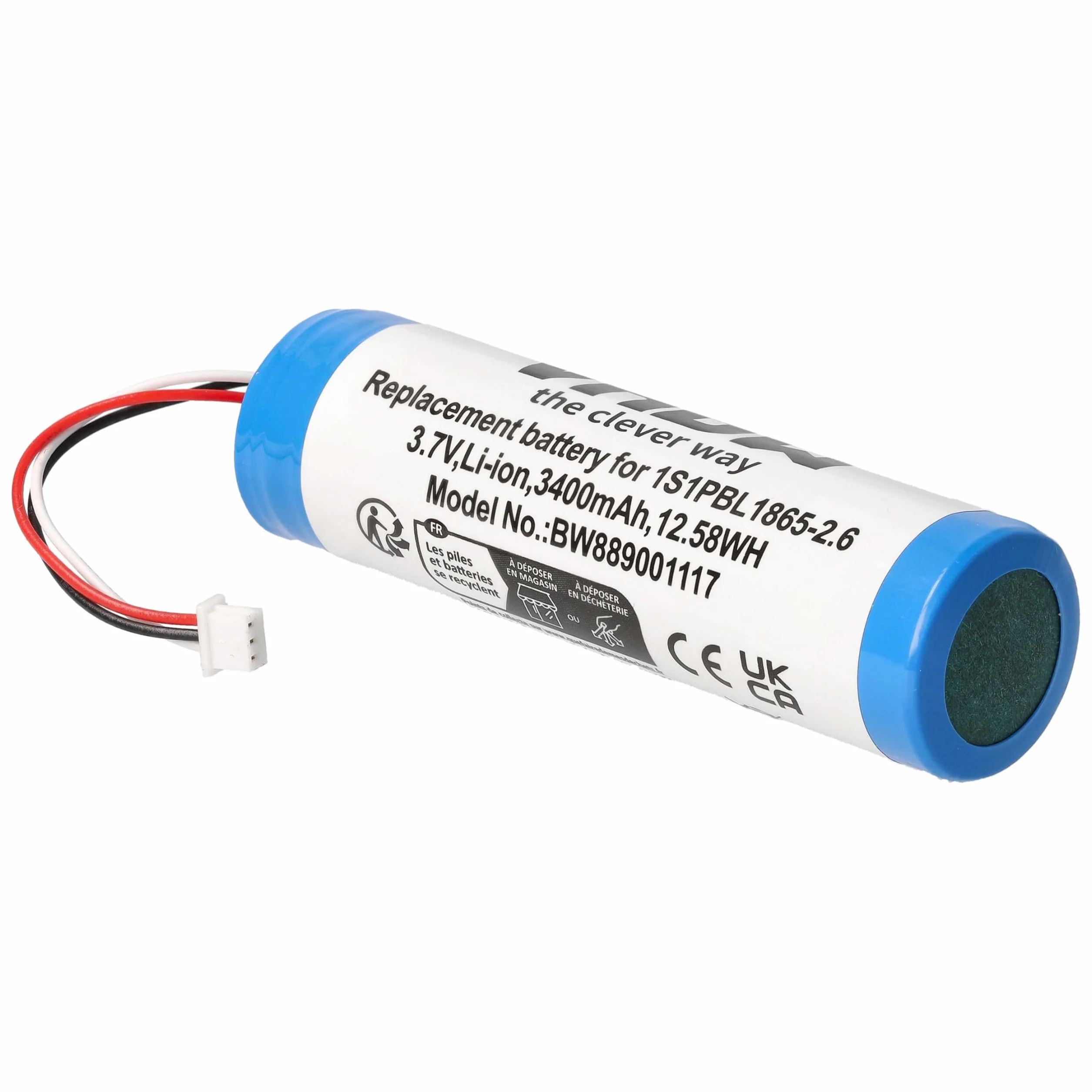 vhbw Bateria kompatybilna z Philips Avent SCD833, SCD735/26, SCD733/26, SCD831, SCD831/26 niani (3400 mAh, 3,7 V, litowo-jonowa)