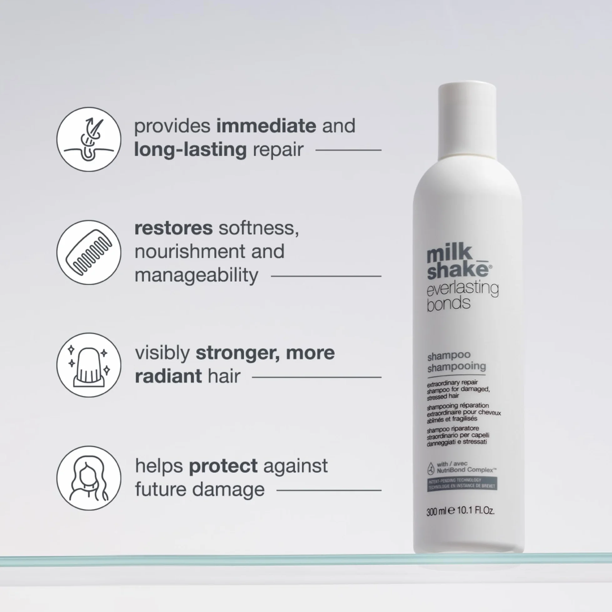 milk_shake Everlasting Bonds Repair szampon 300 ml