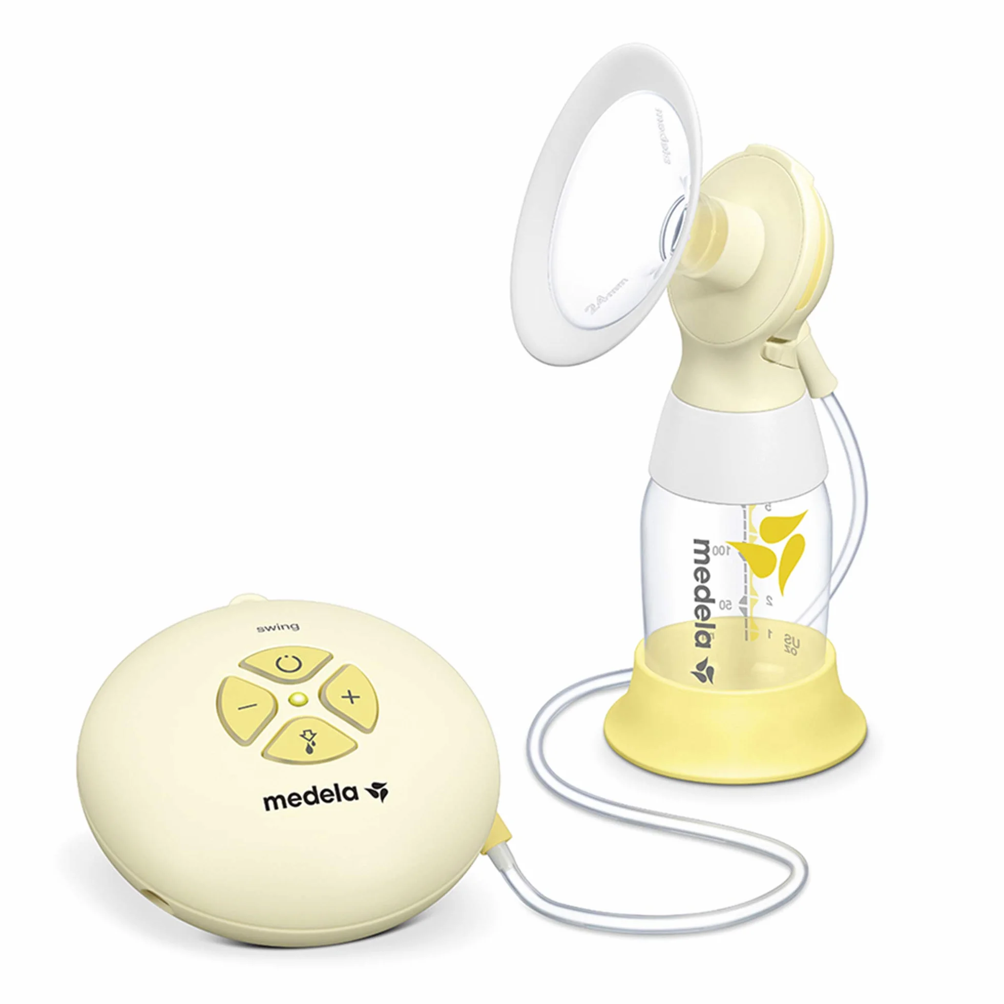 Medela Swing Flex Laktator elektryczny pojedynczy laktator, kompaktowa i przenośna konstrukcja, z wkładkami PersonalFit Flex i technologią 2-fazową Expression