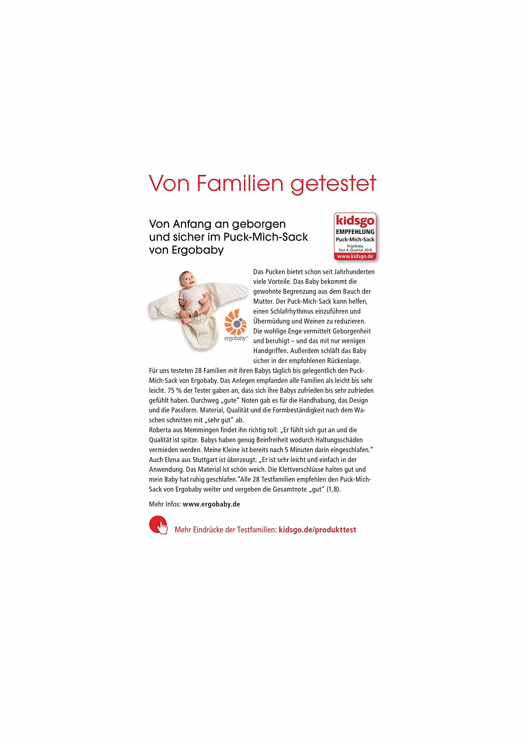 Ergobaby Ergonomiczna Owijka dla Niemowląt Swaddler, Kieszenie na Ramionach Utrudniające Rozwinięcie, Wyjmowana Kieszeń na Nogi, Wzór w Słonie