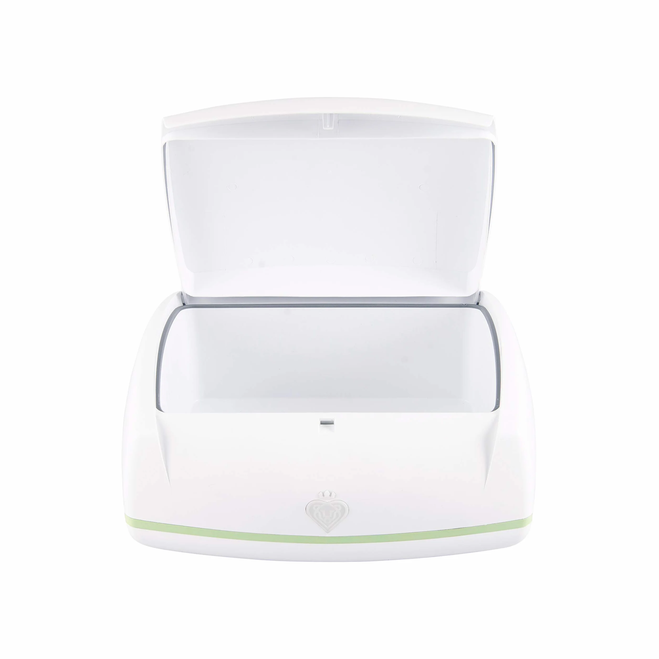 Prince Lionheart Warmies Wipes Warmer, tylko chusteczki wielokrotnego użytku, ciepłe światło nocne, ogrzewa chusteczki dla niemowląt, zmiana komfortu, utrzymuje 16 ubrań wielokrotnego użytku, niskie