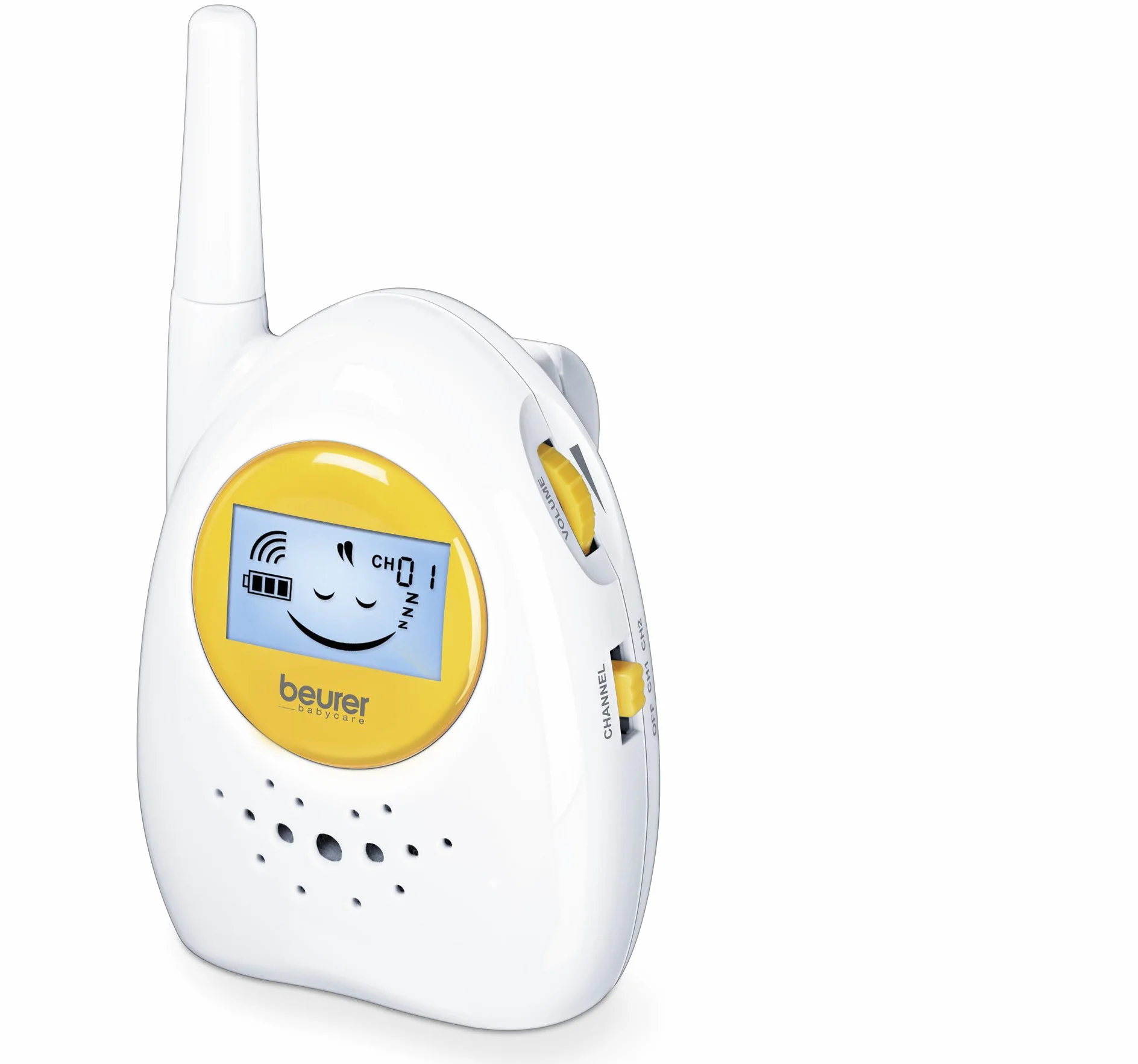Beurer 952,08 Telefon do Monitorowania Dzieci, Biały/Żółty, 2 Sztuki