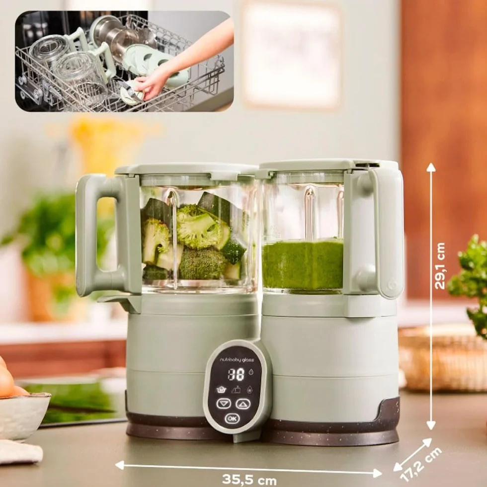 Babymoov Nutribaby Glass parowar dla niemowląt