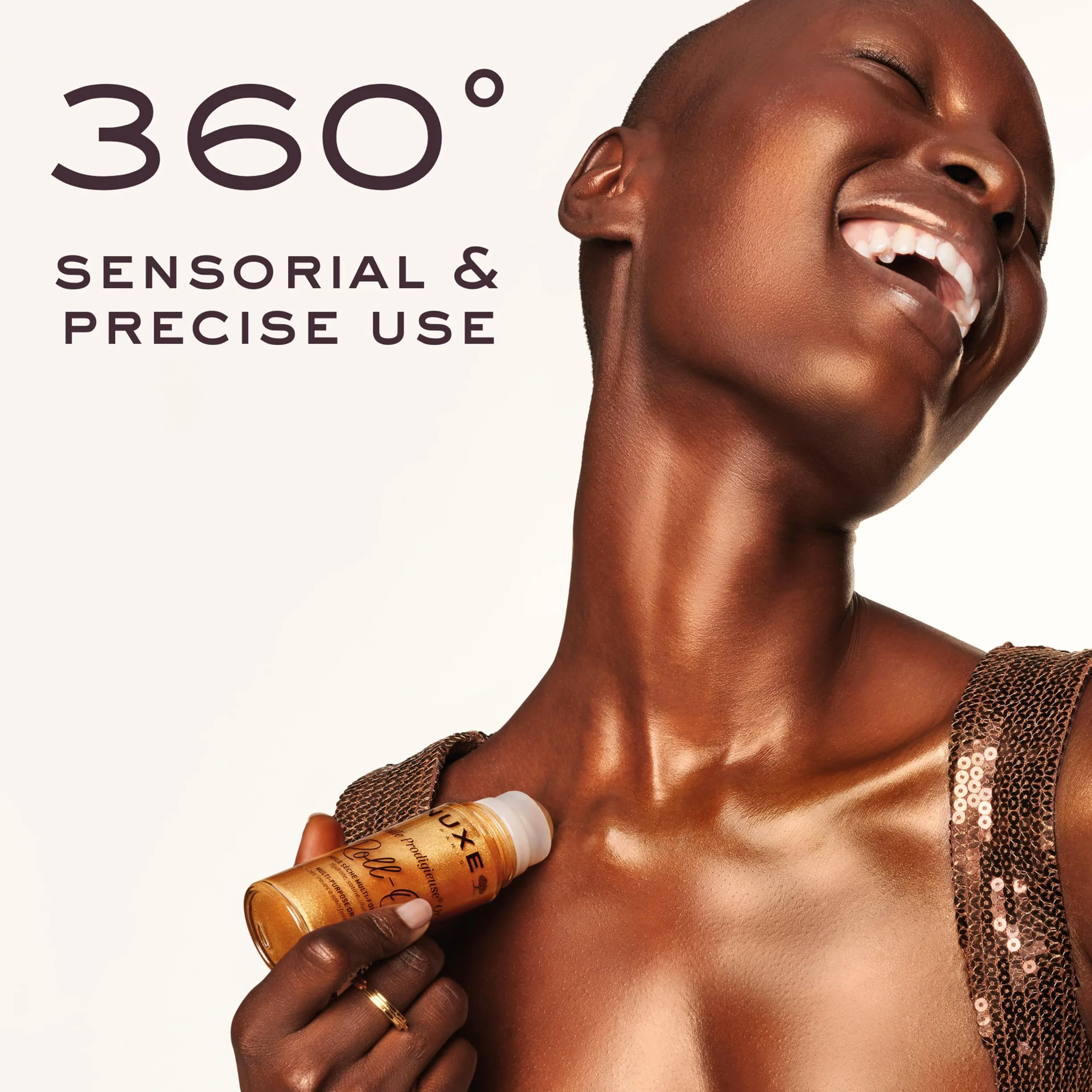 Nuxe Huile Prodigieuse OR Altın Glitter Cocok Amaçlı Kuru Yağ Roll-On 60 ml