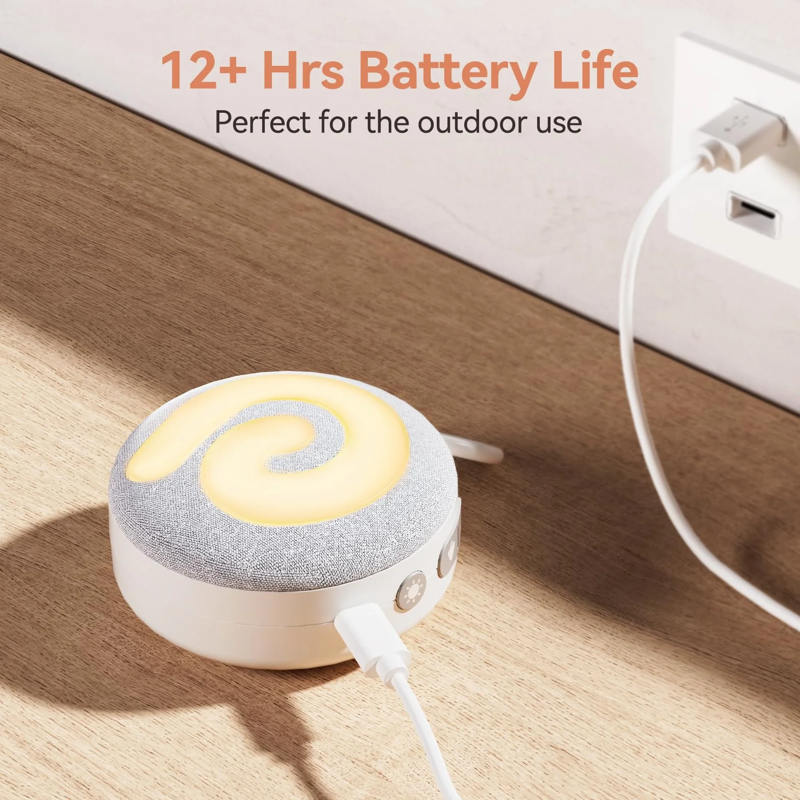 Dreamegg White Noise Machine Baby – D11 zasypianie pomoc dla niemowląt, biały szum, 11 pluszaków muzycznych i światłem