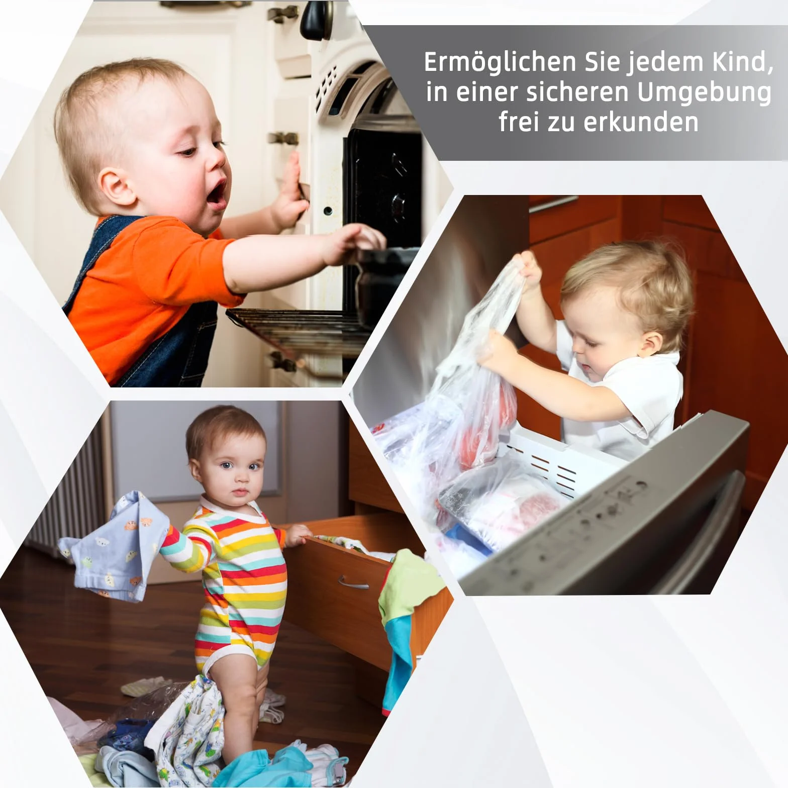 Zamki do lodówki 6 sztuk zabezpieczenie przed dziećmi z mocnym uchwytem zabezpieczenie przed dziećmi zamki do lodówki samoprzylepne bez wiercenia zabezpieczenie szafki na szufladach okna lodówki
