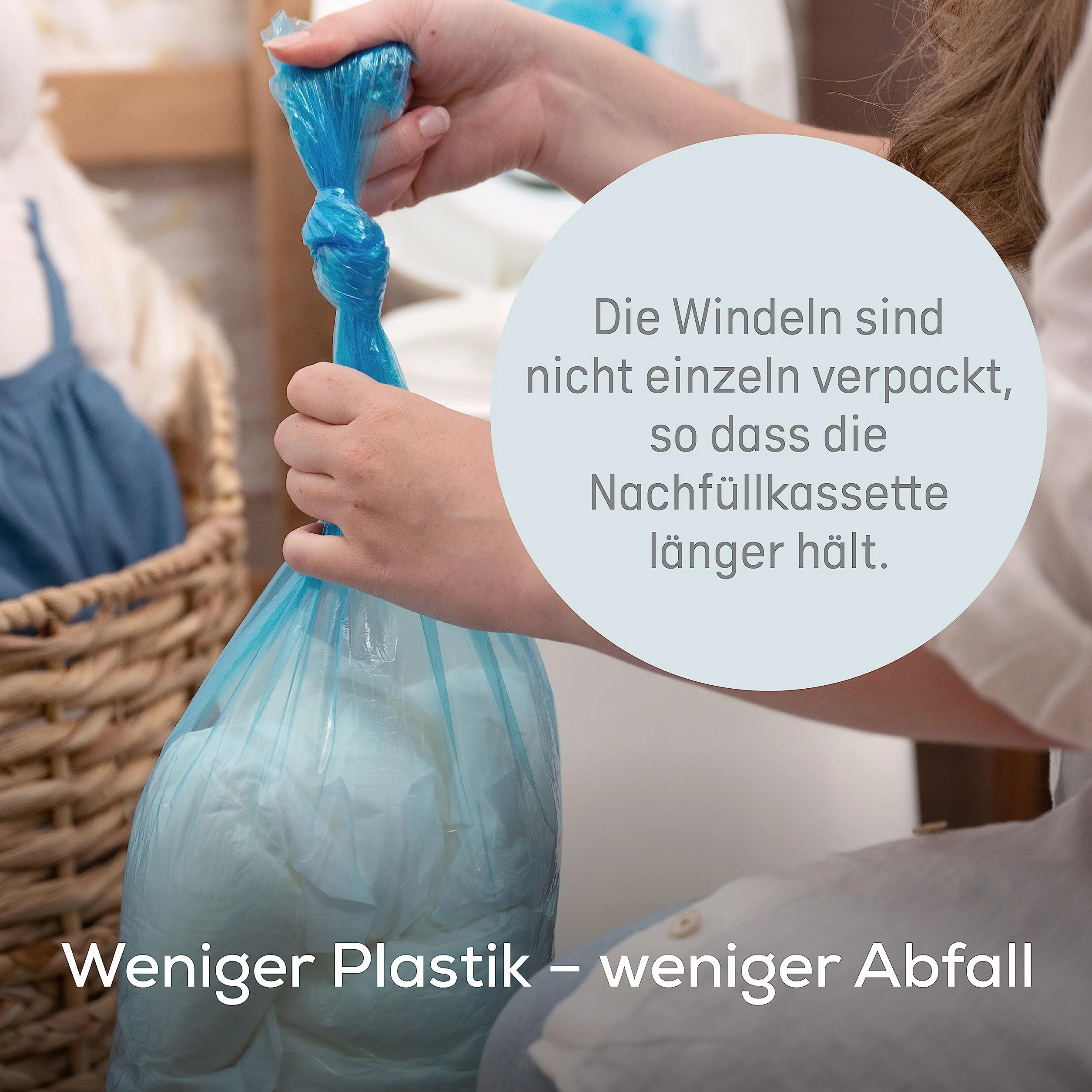 Angelcare 2380 Kosz, Biały, XL