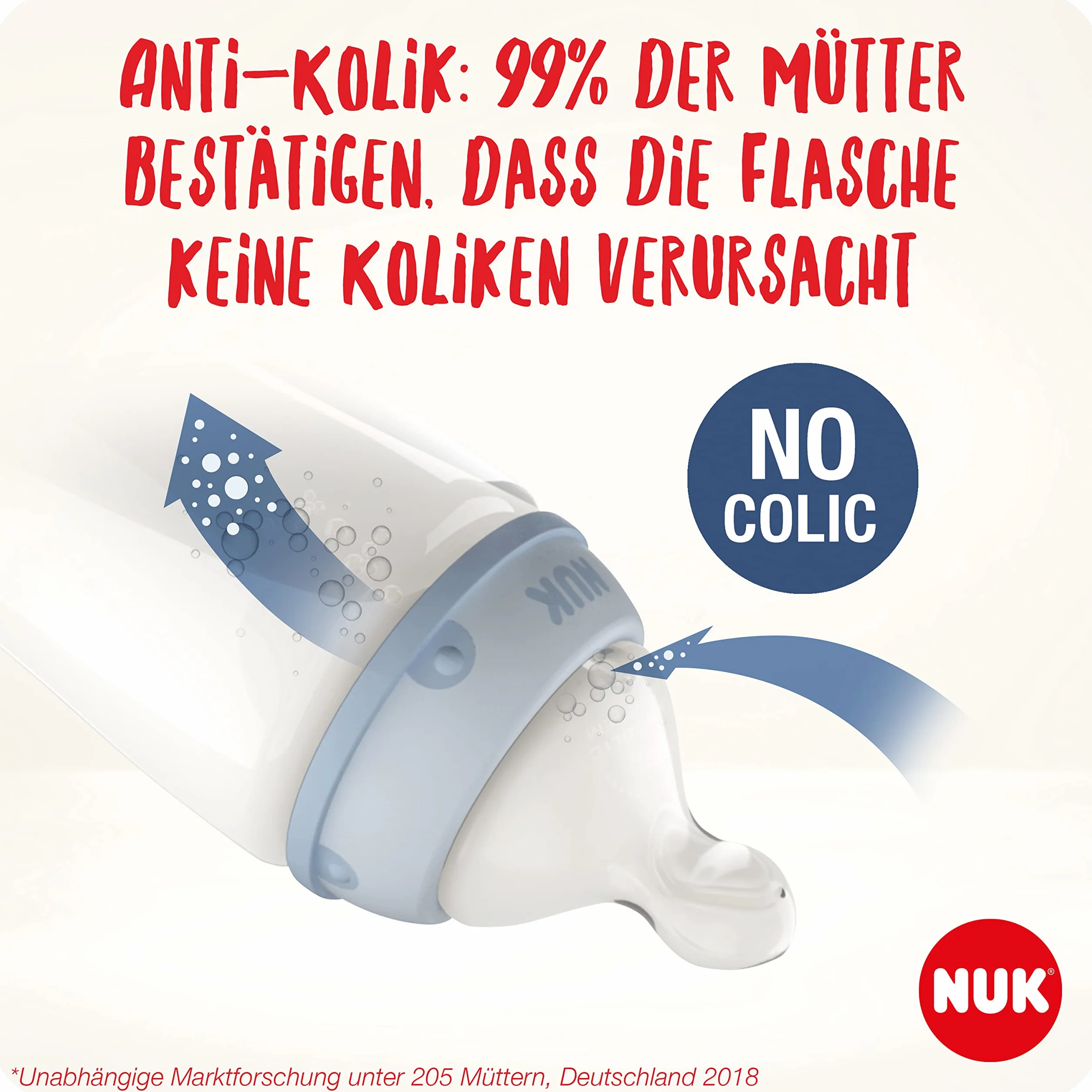 NUK First Choice+ butelki dla niemowląt ze szkła, zestaw startowy | 0 – 6 miesięcy | 4 x butelka dla niemowląt i pudełko na butelki | nie zawiera BPA | serce (neutralne) | 5 sztuk