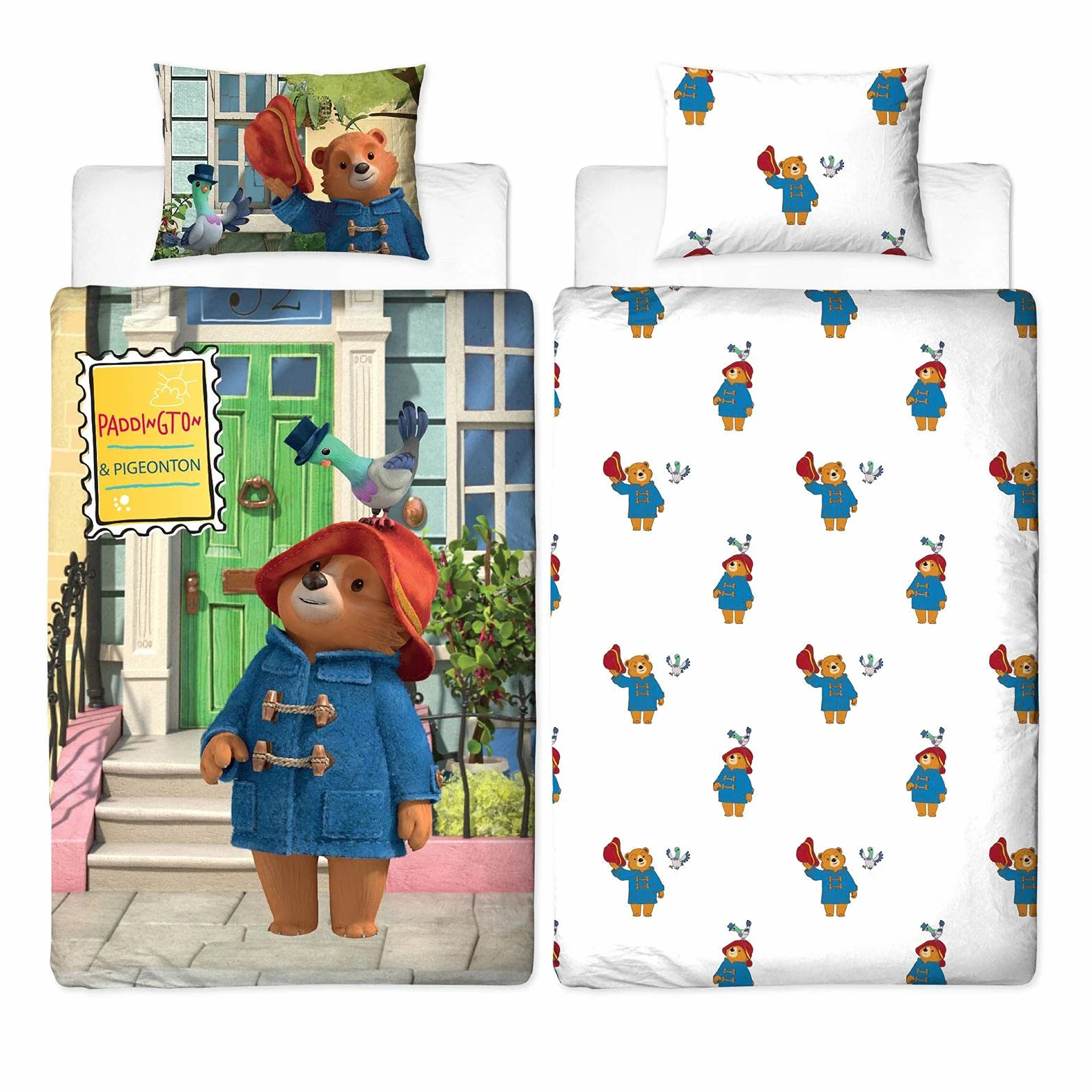 Paddington Bear Przyjaciele zestaw poszewek na kołdrę