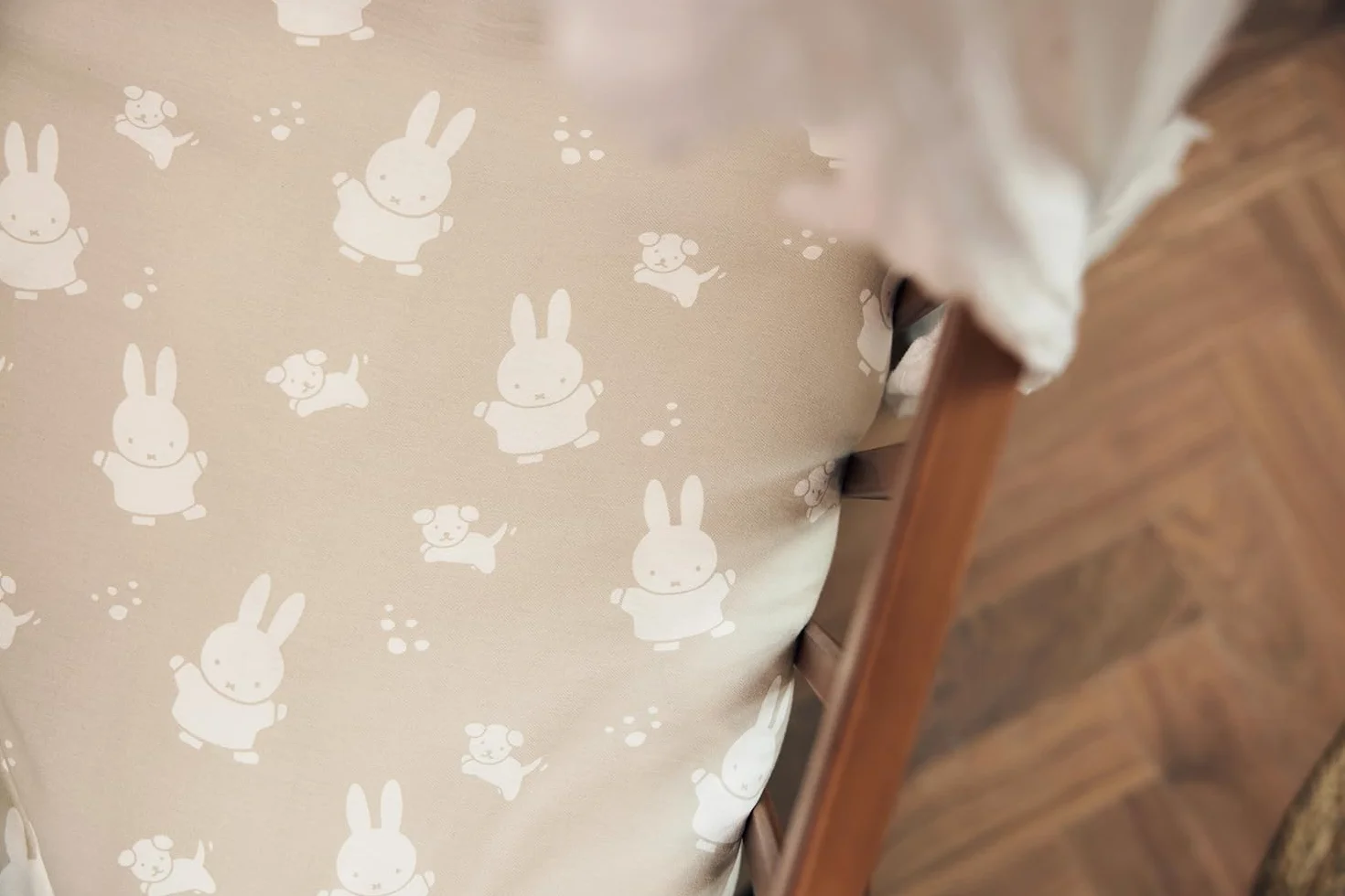 Jollein 003-005-67092 Pościel - Miffy & Snuffy Nougat (100 x 140 cm + 40 x 60 cm)