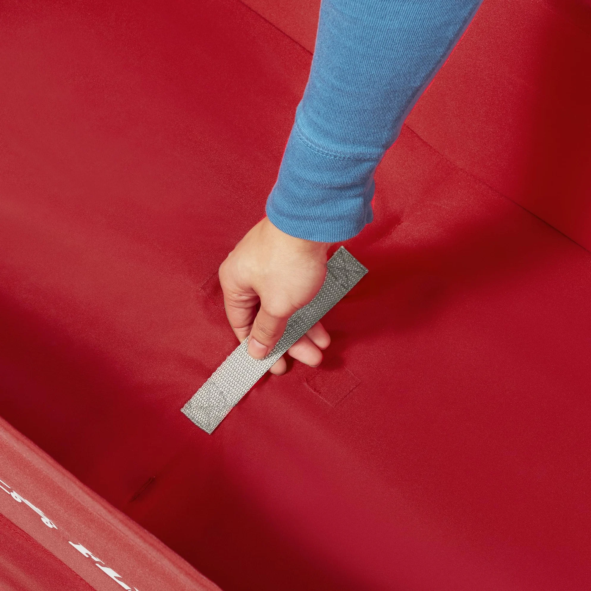 Radio Flyer 3956A EZ wózek składany dla dzieci, ogród i wózek towarowy, wiek 1,5 +